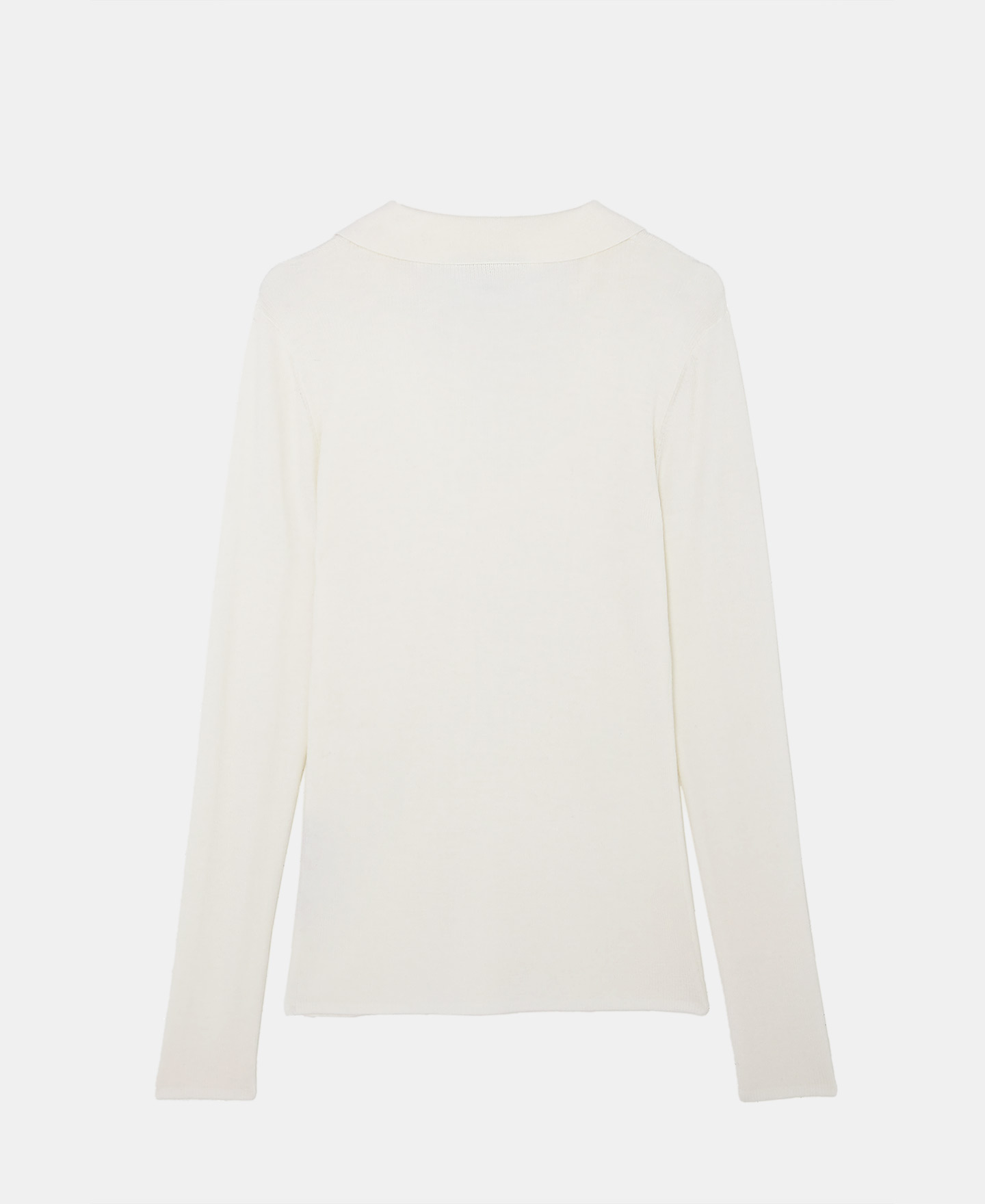 Merino wool ribbed sweater image number 5