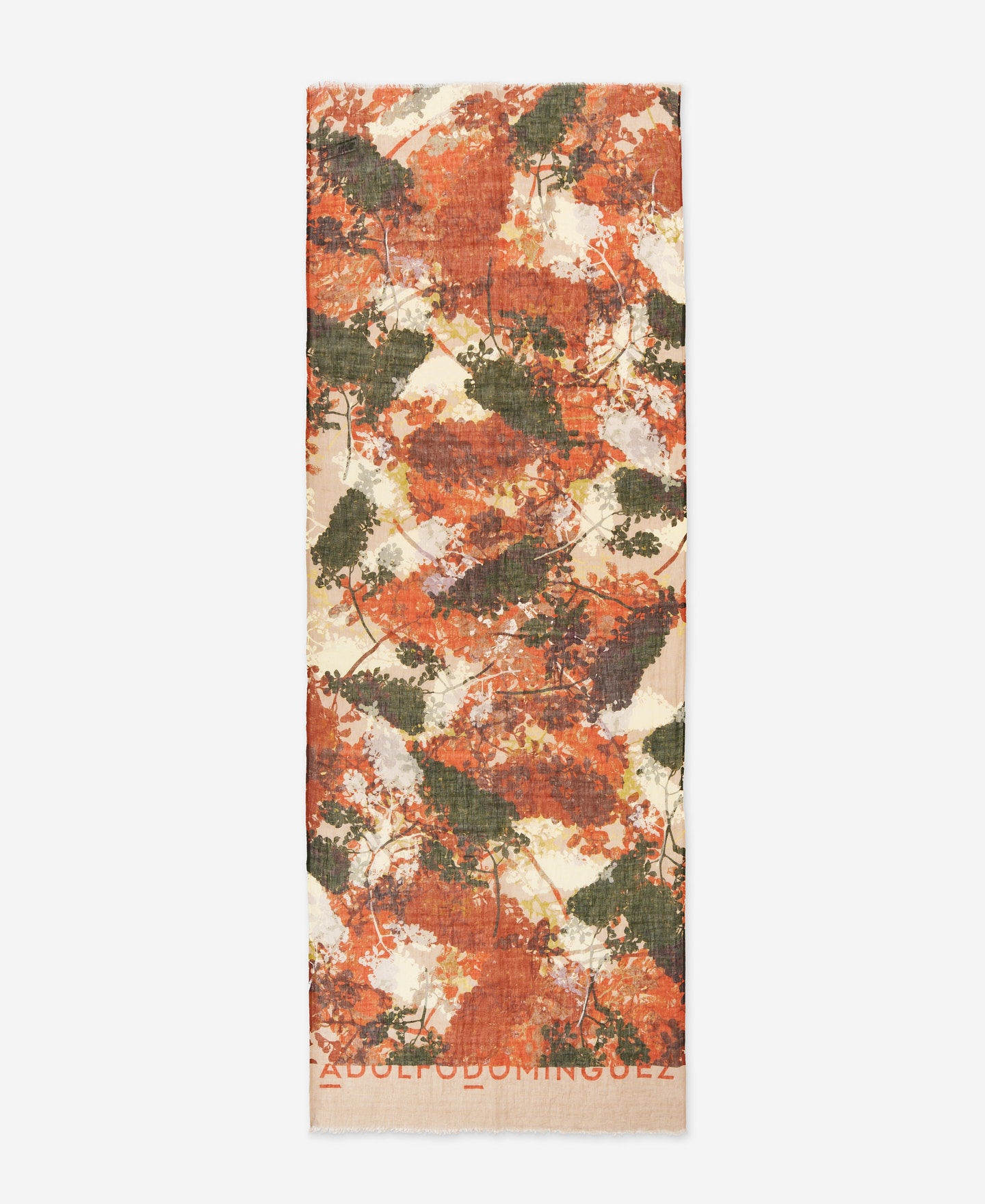 Multicoloured printed shawl image number 0