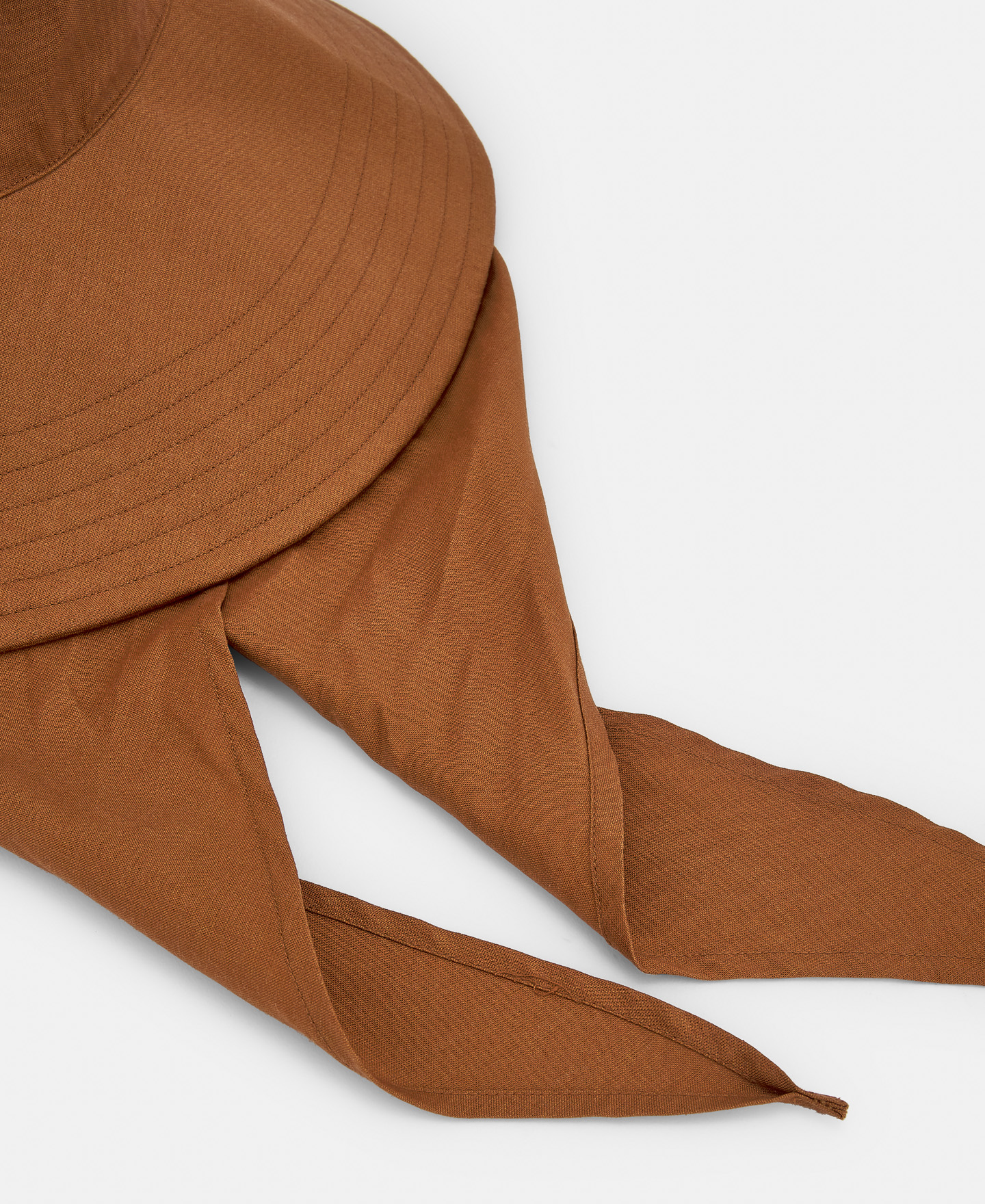 Bucket hat with scarf image number 2