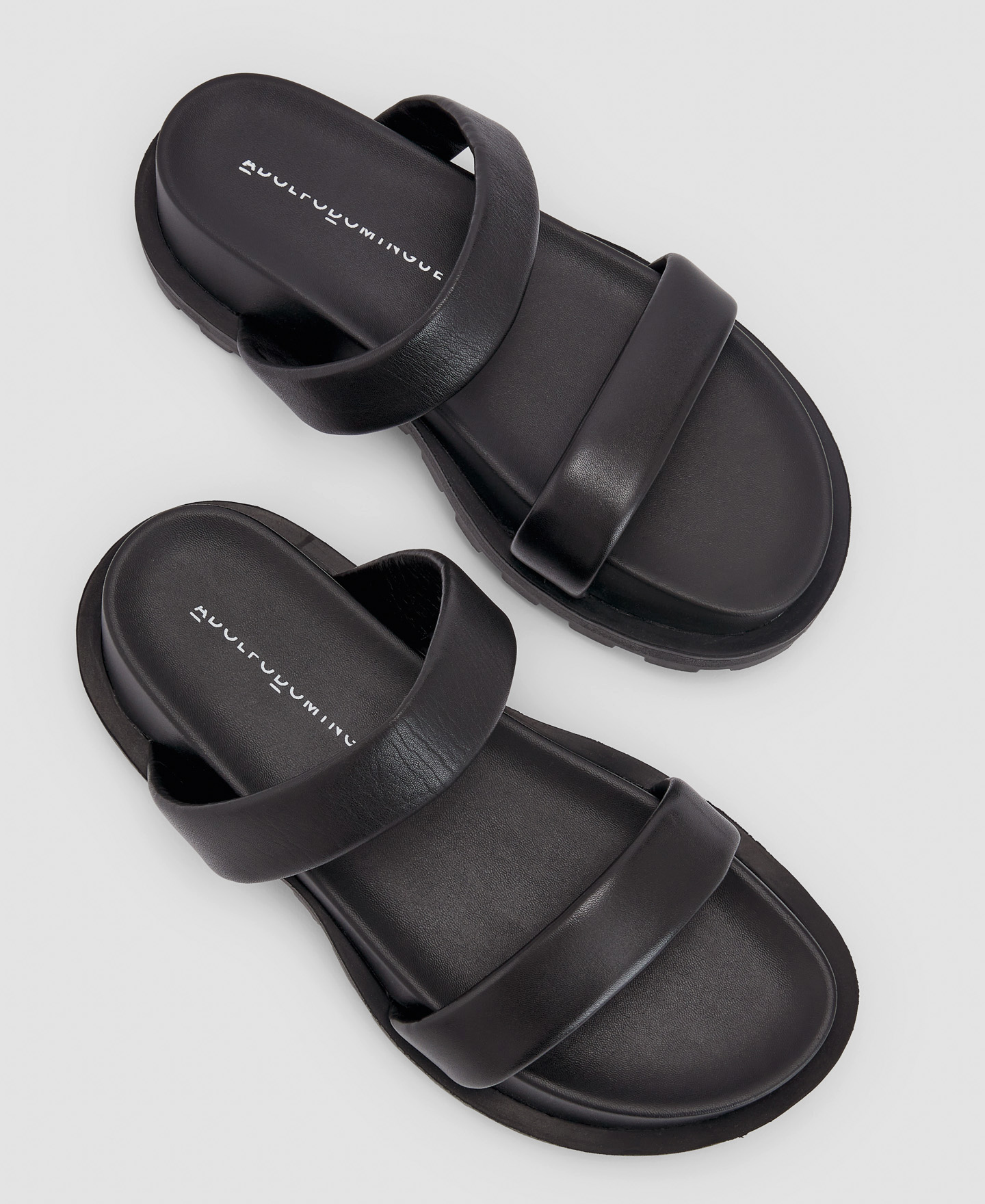 Open sandal with track sole image number 1