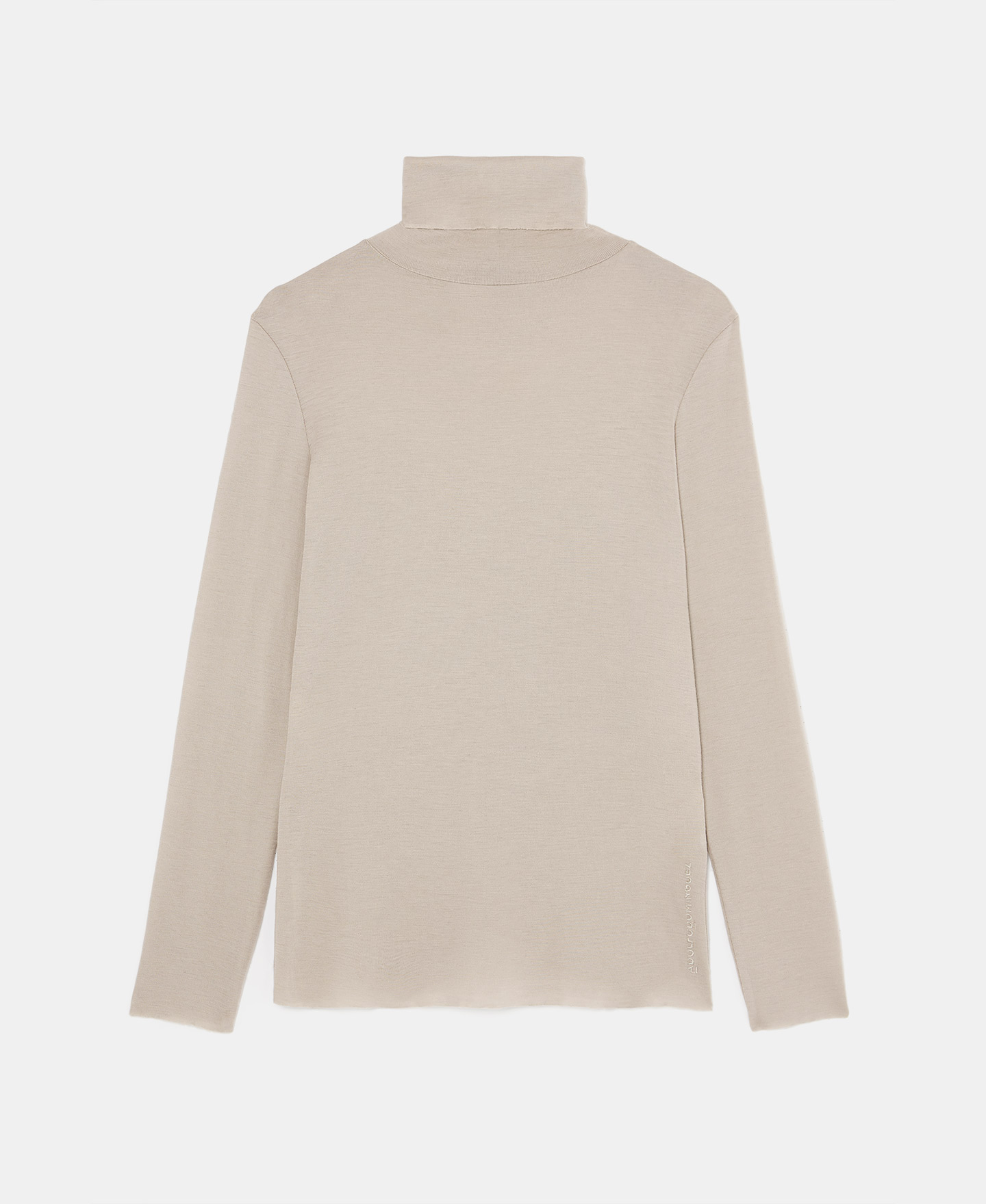 Turtleneck merino wool t-shirt image number 4