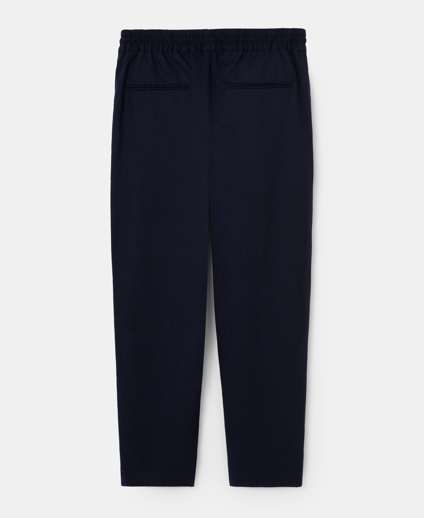 Carrot fit lyocell trousers image number 5