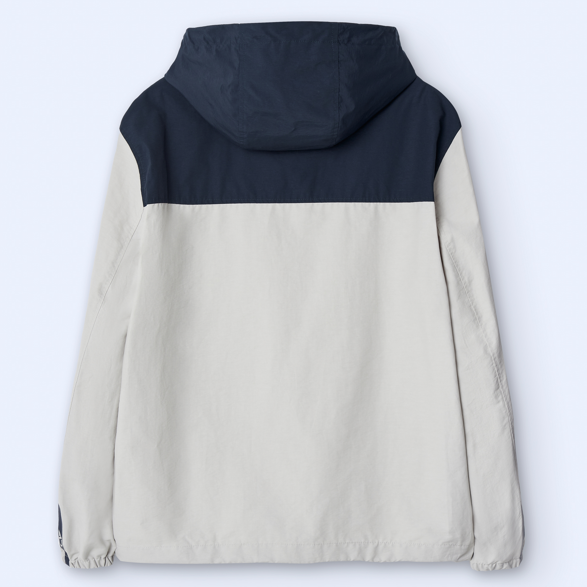 Two-colour nylon and cotton windbreaker image number 5