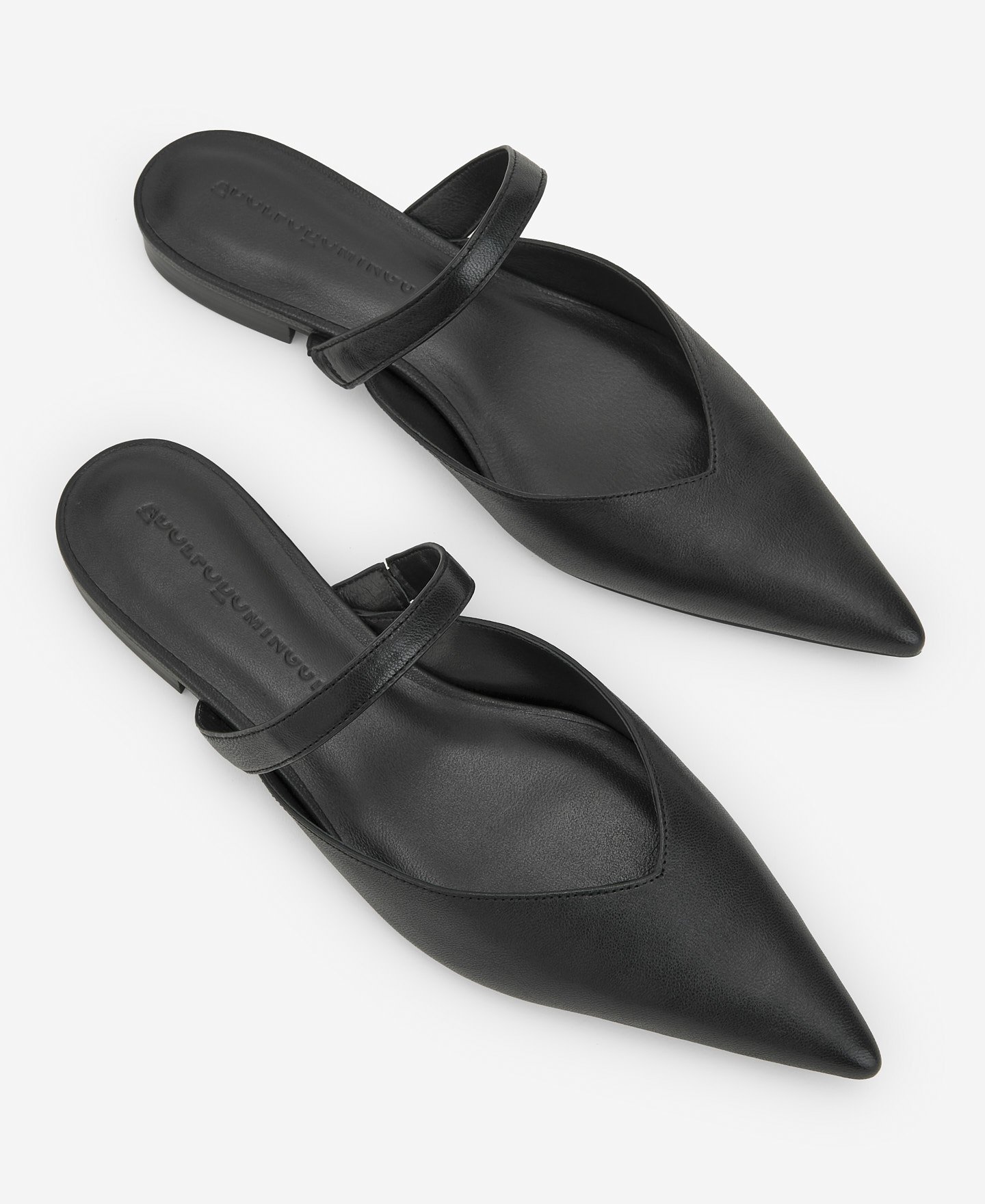 Counterless black leather show image number 1