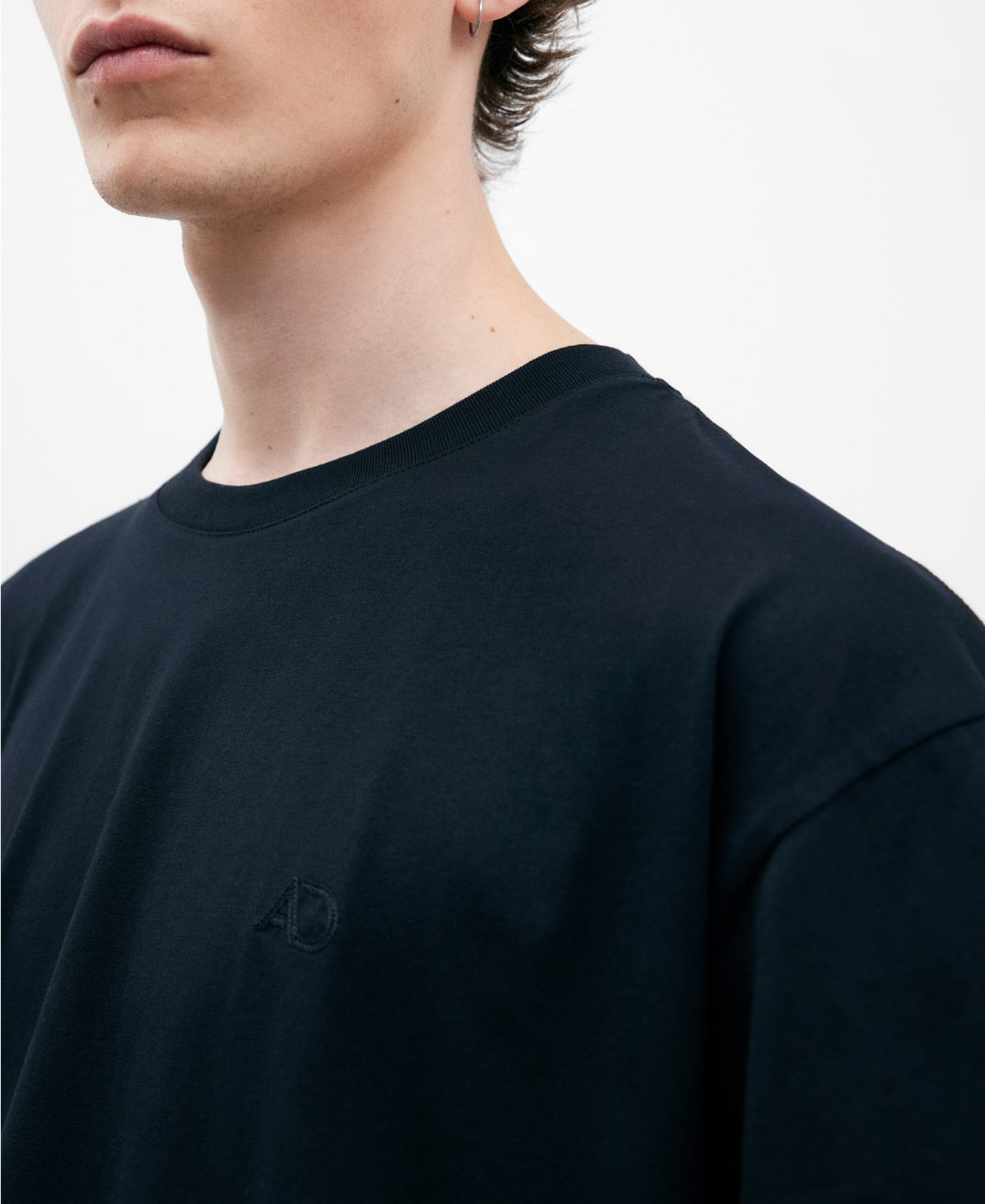 Mercerised cotton oversize T-shirt image number 3