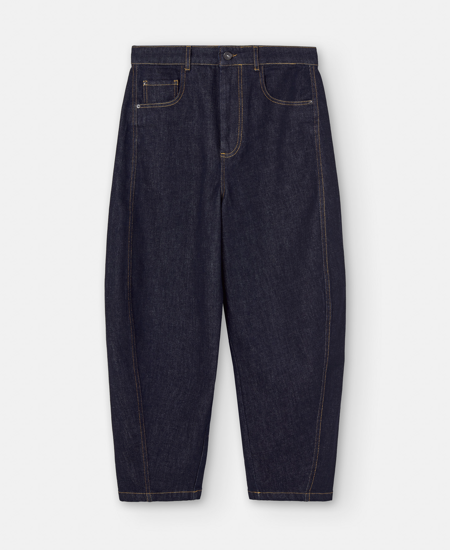 Recycled cotton and polyester trousers image number 4