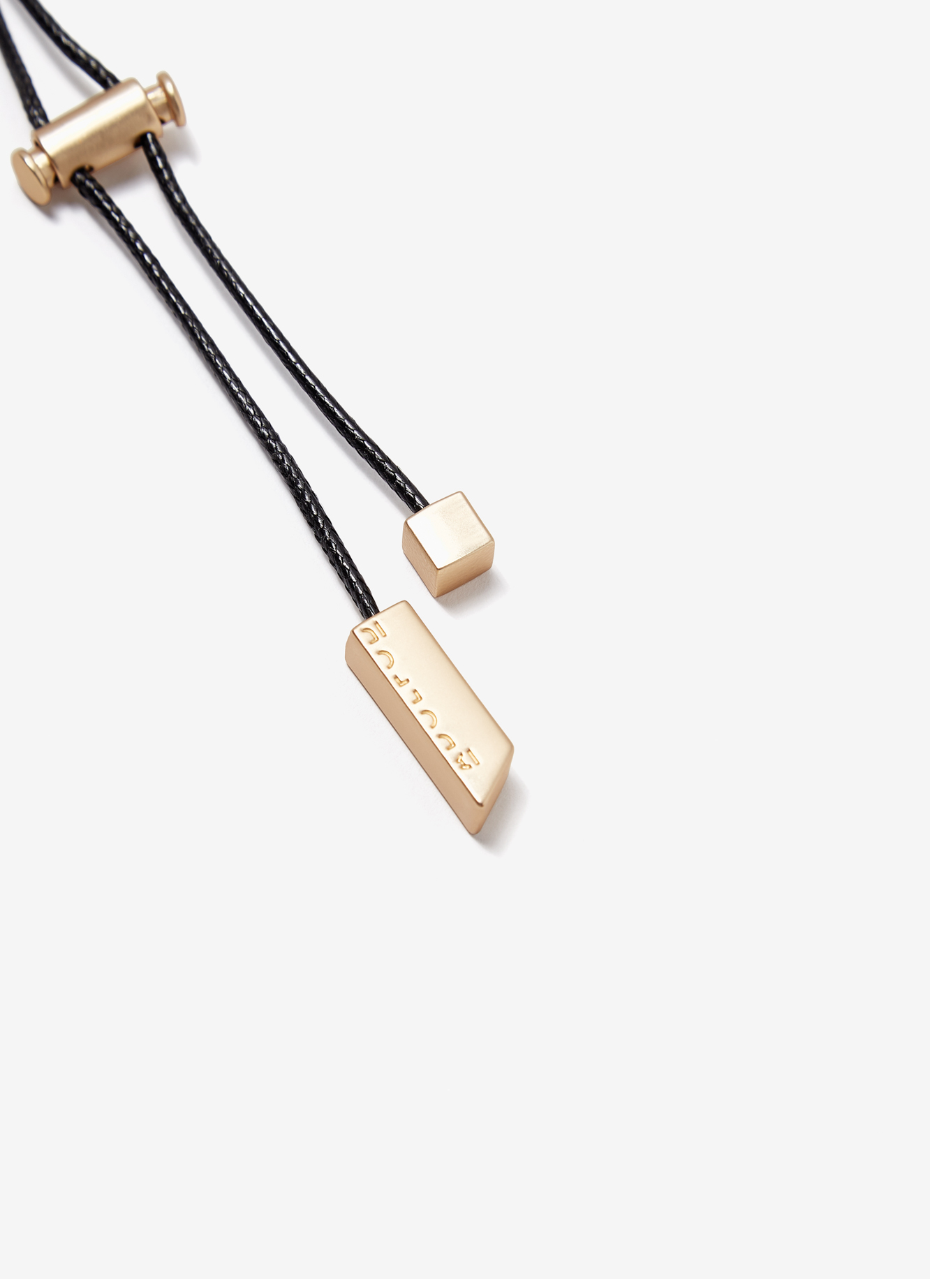 Collar largo con resina y metal image number 2