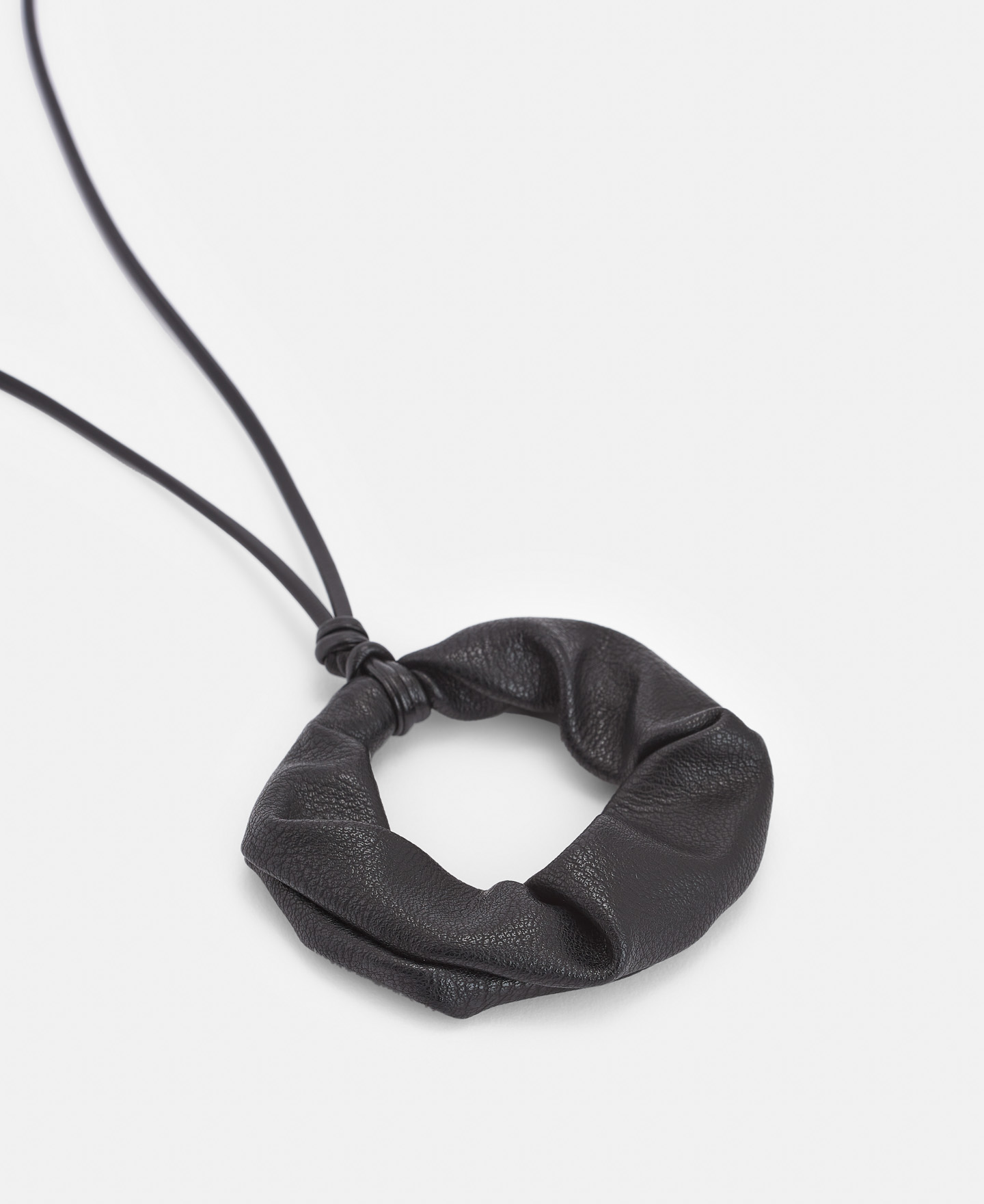 Leather look pendant image number 1