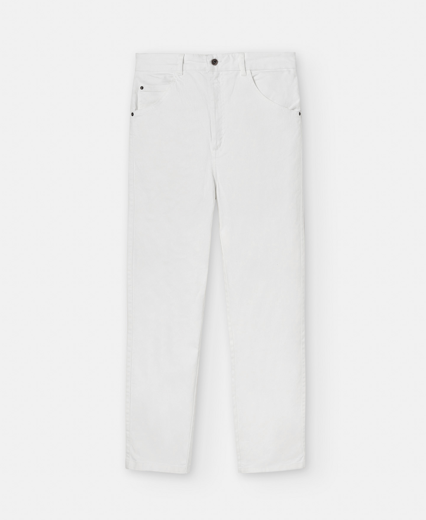 Straight trousers in organic cotton image number 4