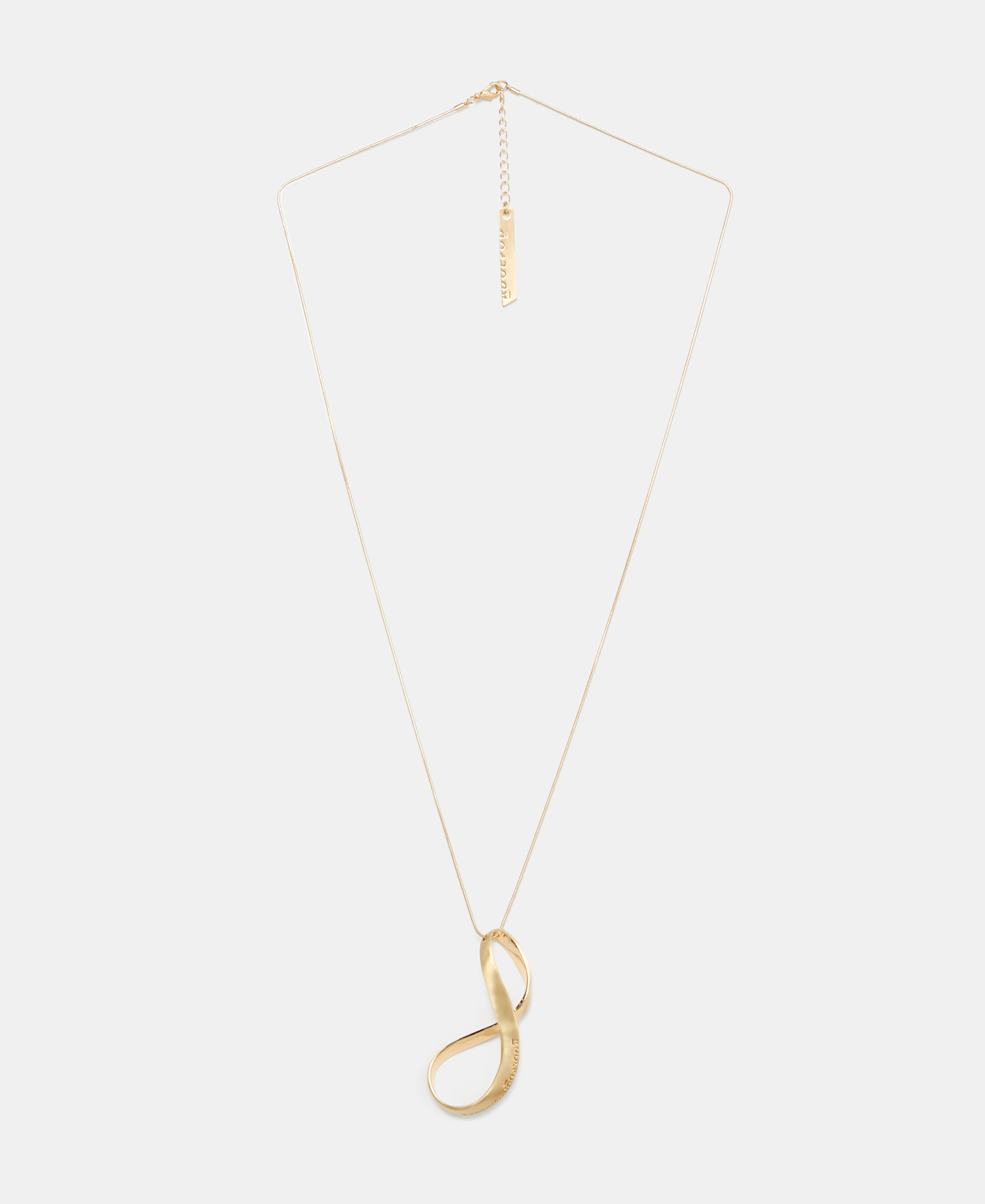 Infinity symbol pendant image number 0