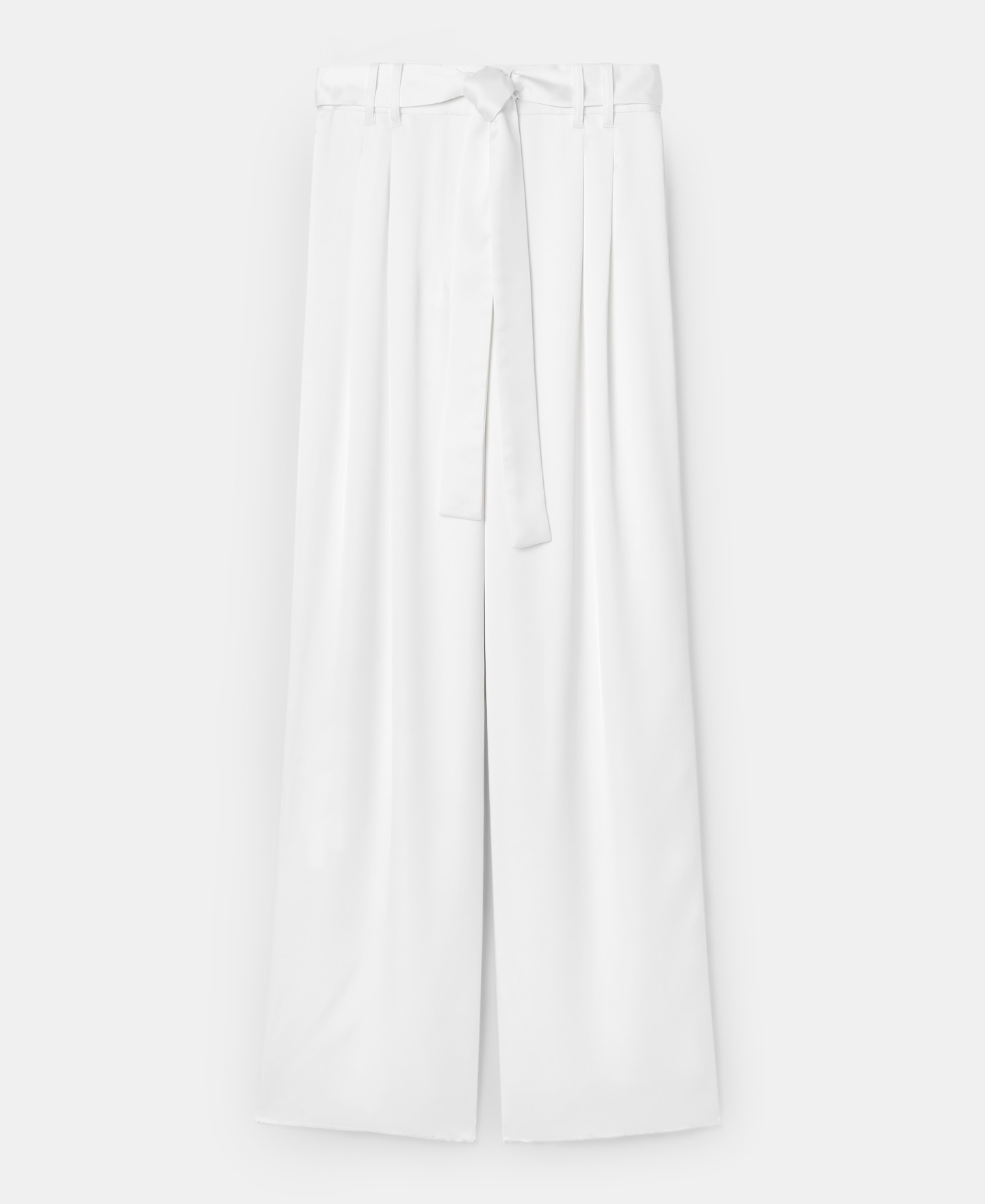 Pantalón blanco corte recto image number 4