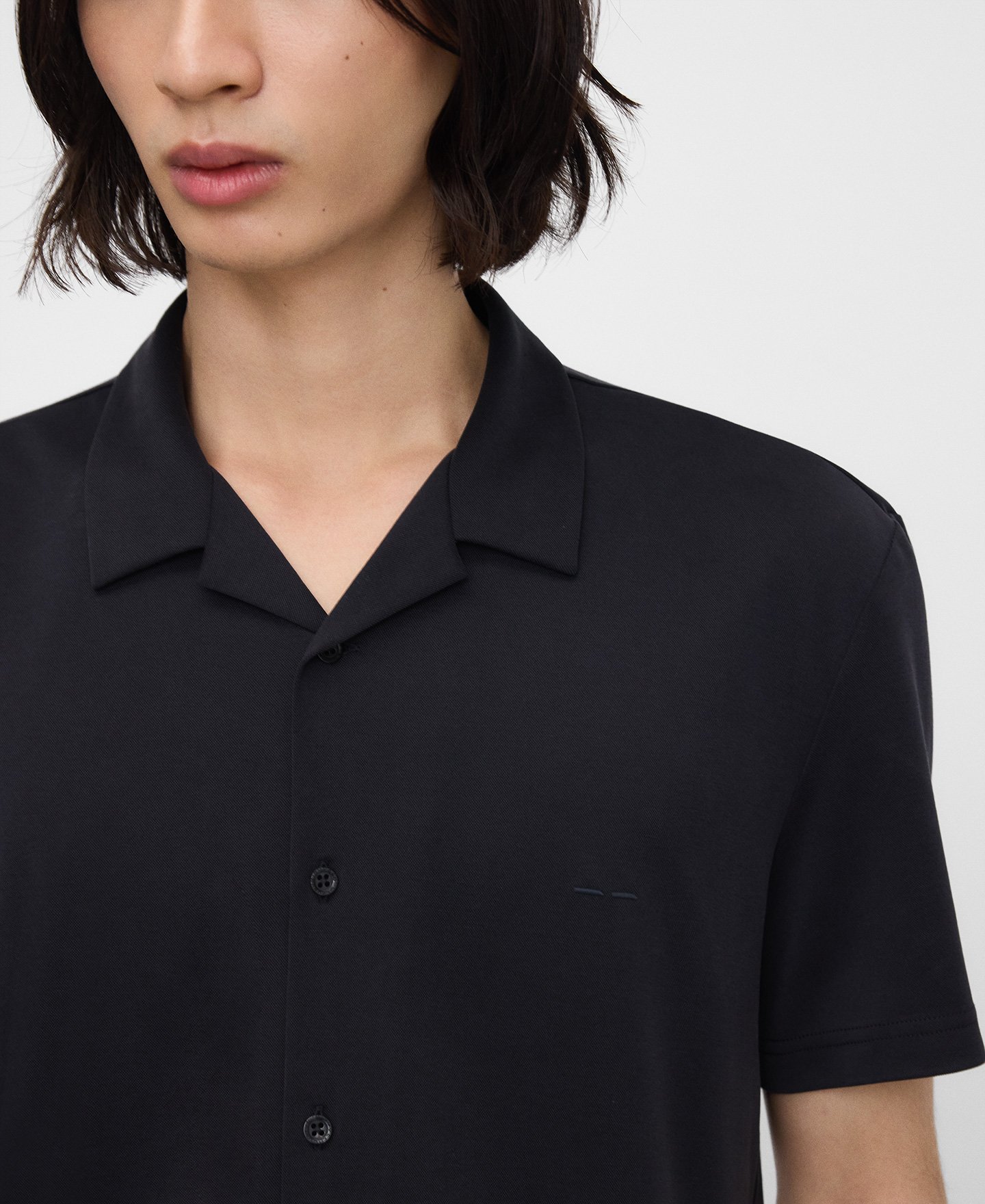 Camisa com gola bowling modal image number 3