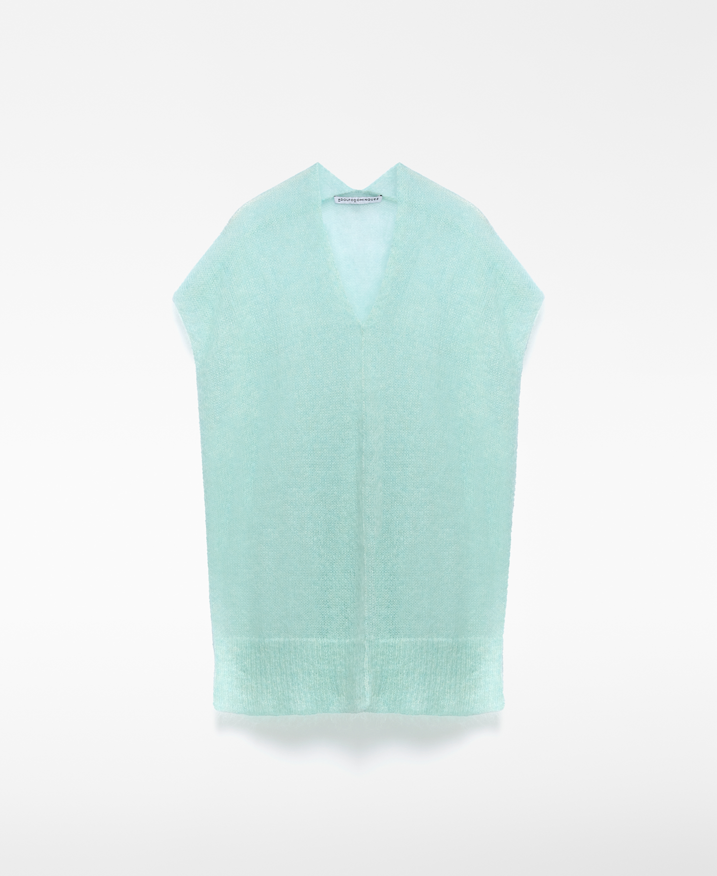 Chaleco punto con mohair mujer image number 4