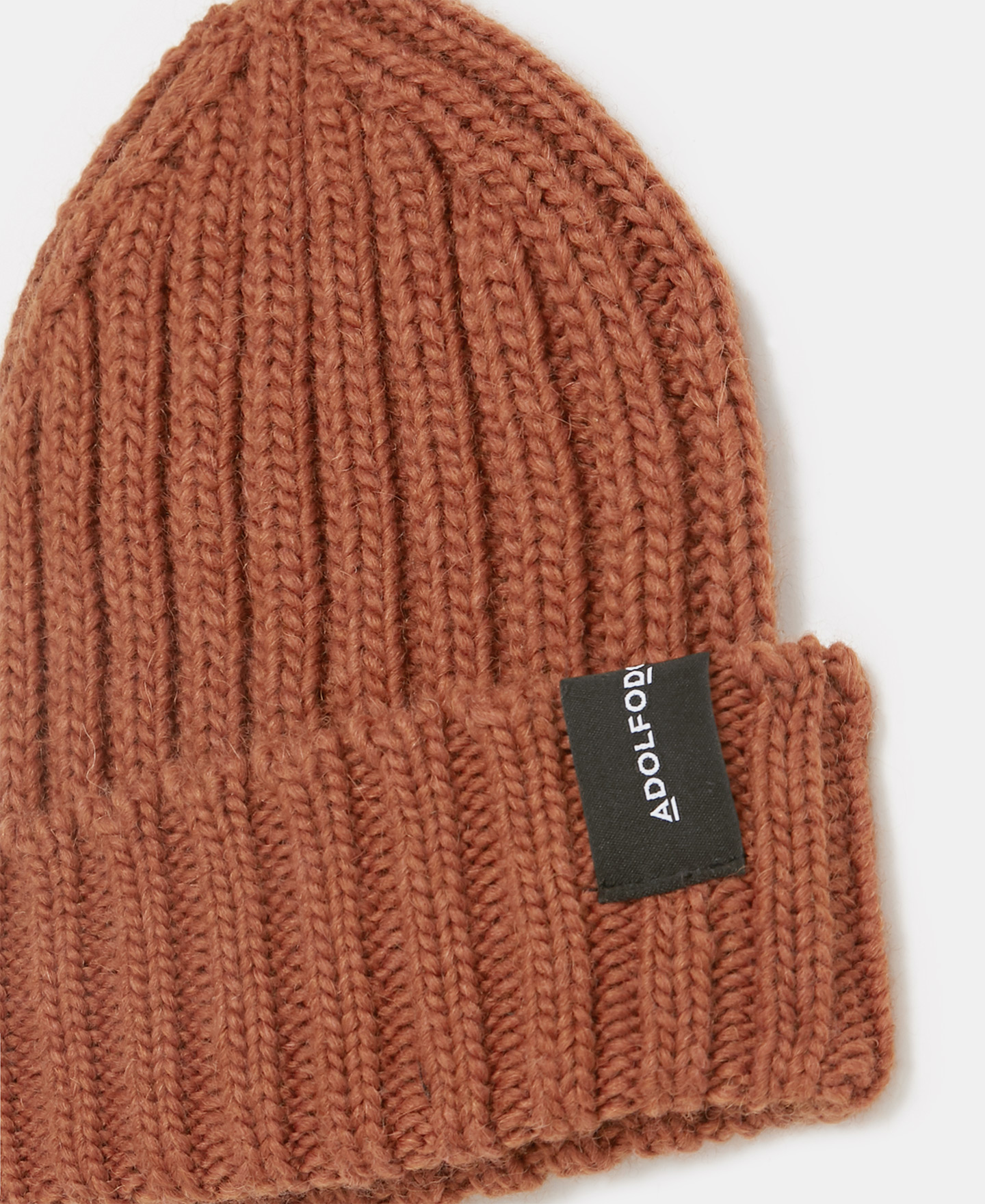 Wool ribbed beanie beanie hat image number 1
