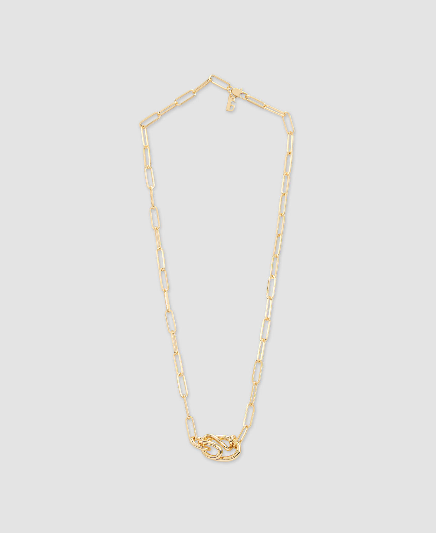 Zinc Nudos necklace image number 0