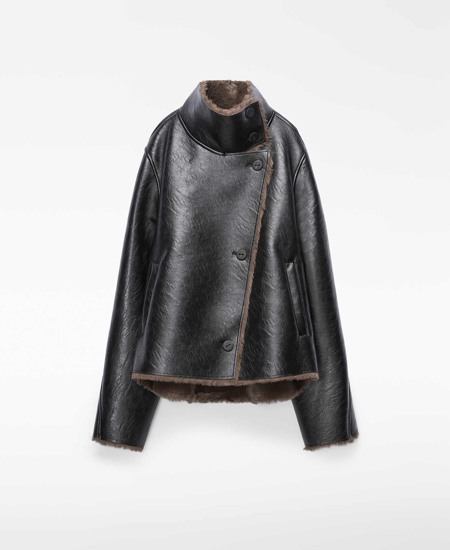 Double-faced cross-over jacket image number 4
