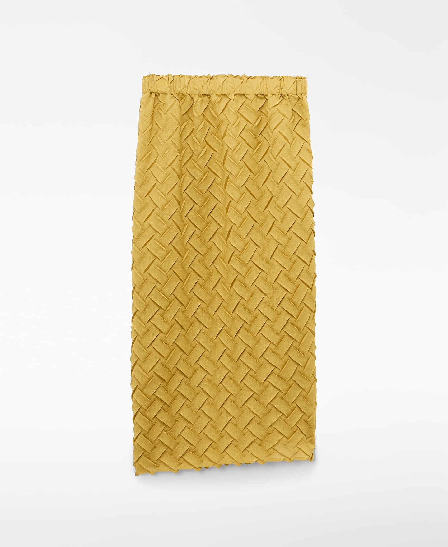 Braided fabric wrap skirt image number 5