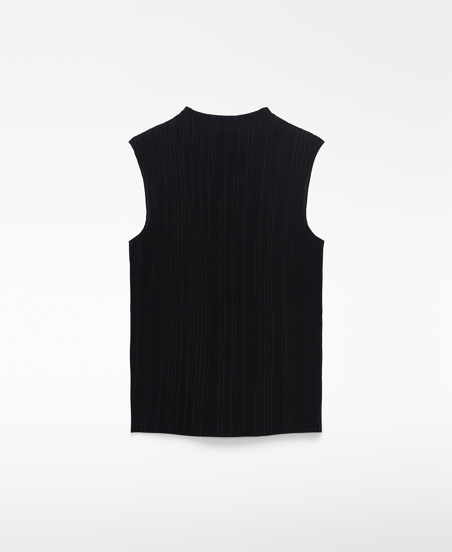 Perkins collar crinkle top image number 7
