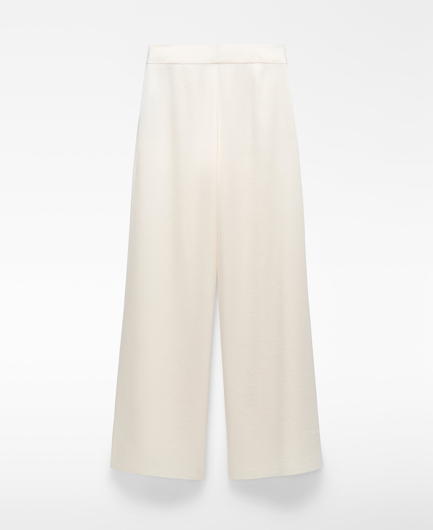 Pantal&oacute;n palazzo satinado image number 5