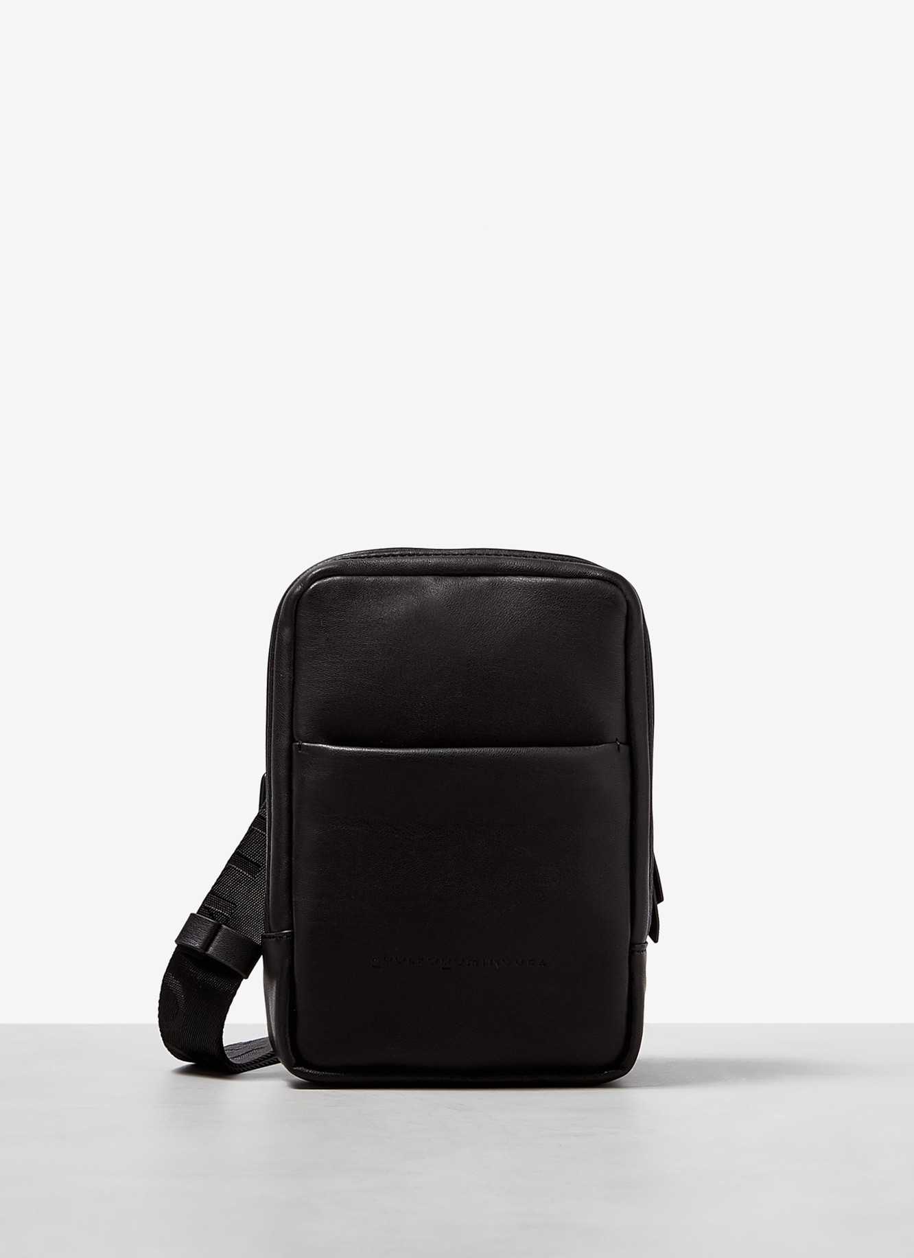 Crossbody bag with logoed strap image number 3