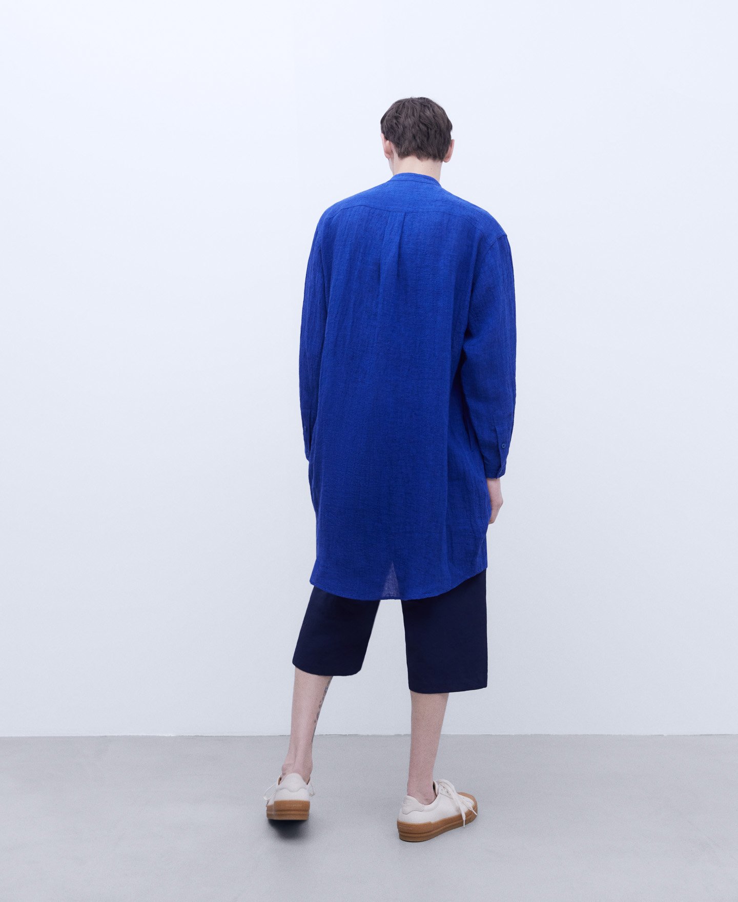 European linen open katfan image number 2