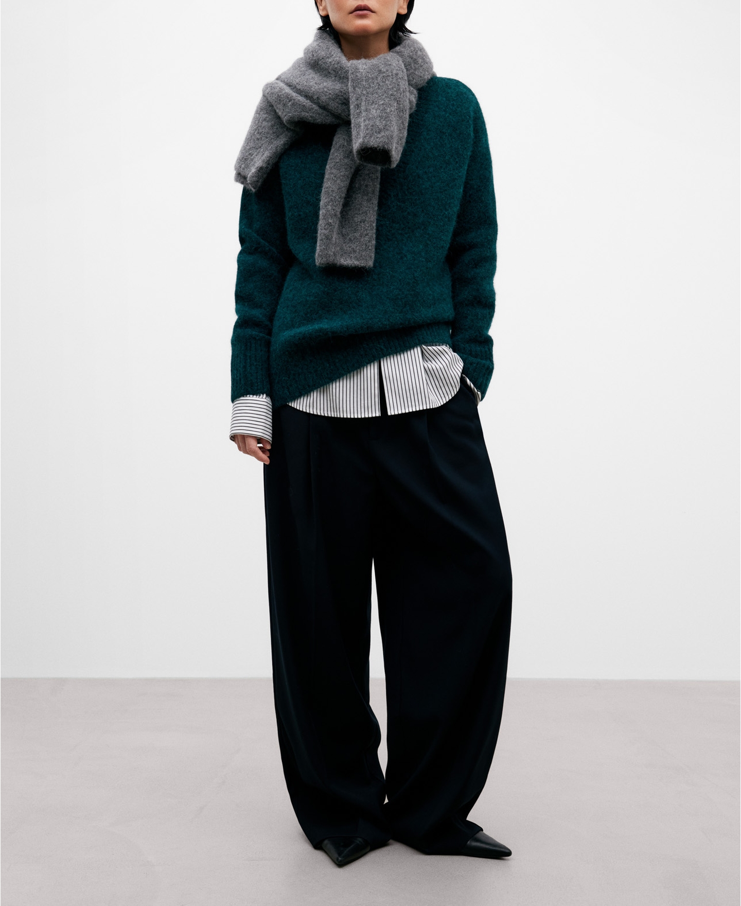 V-neck sweater for women image number 1