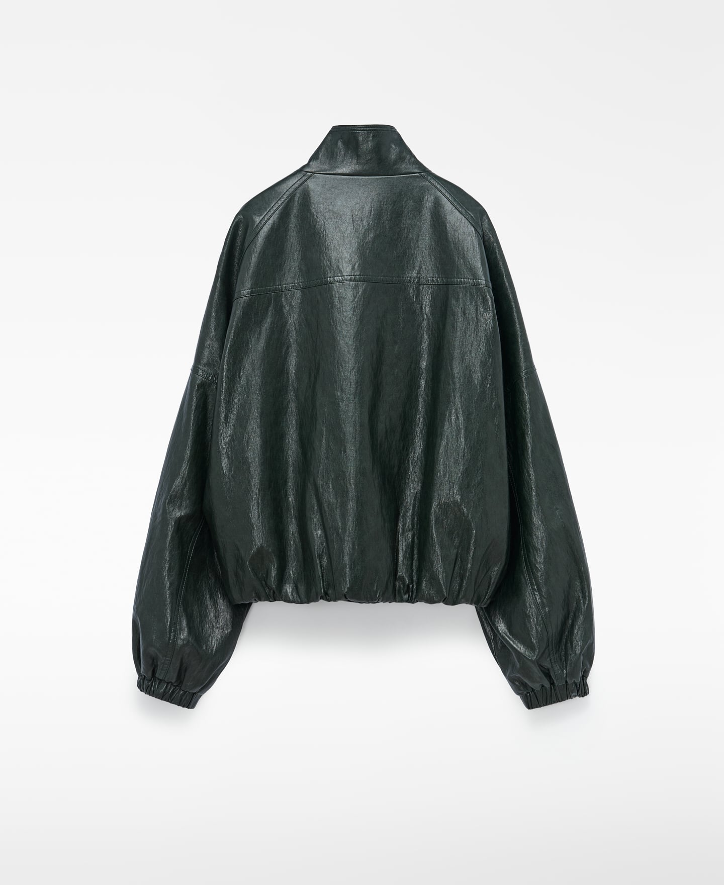 Bomber cuello chimenea Piel No Piel image number 7