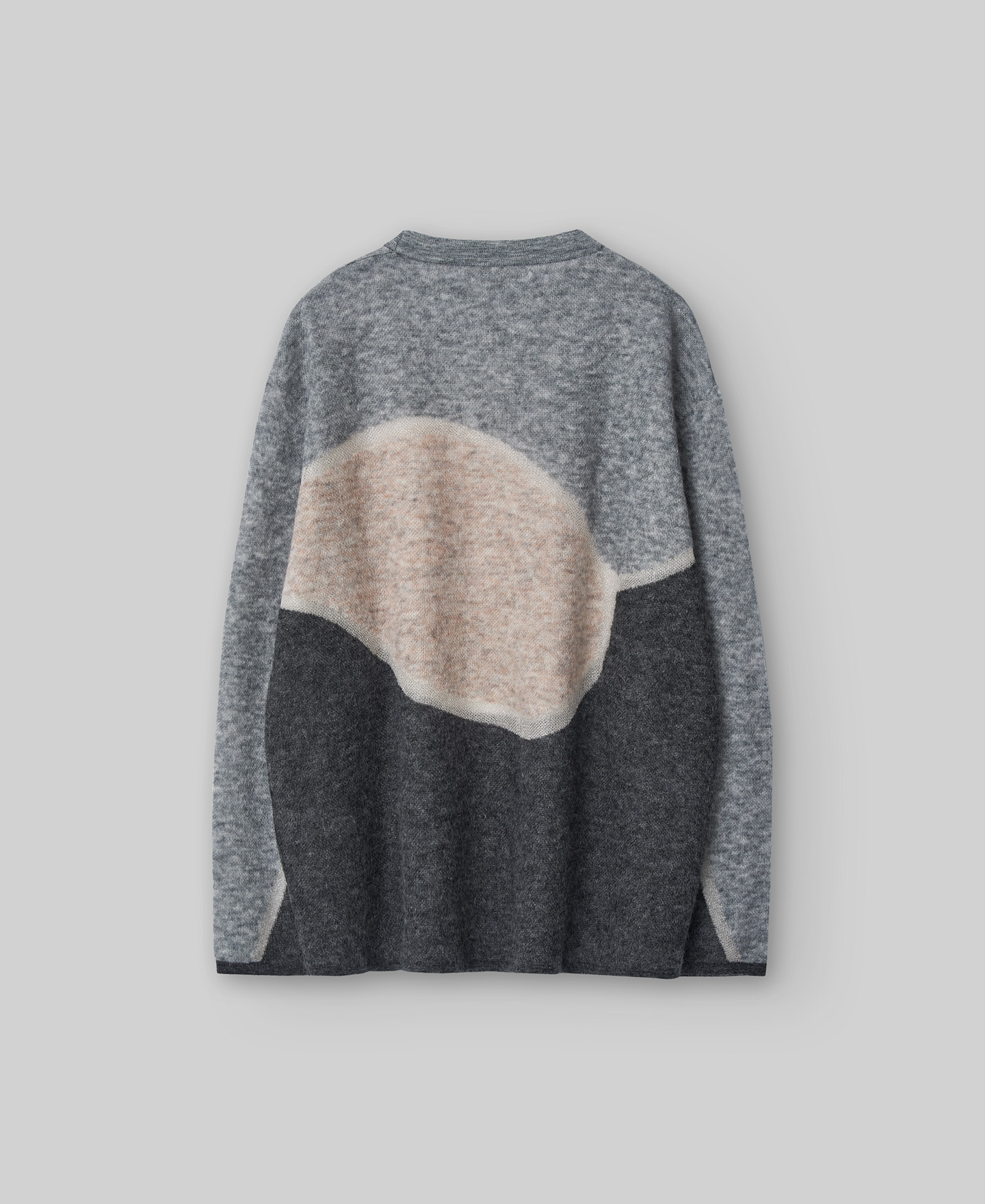 Jersey punto con transparencias mujer image number 5