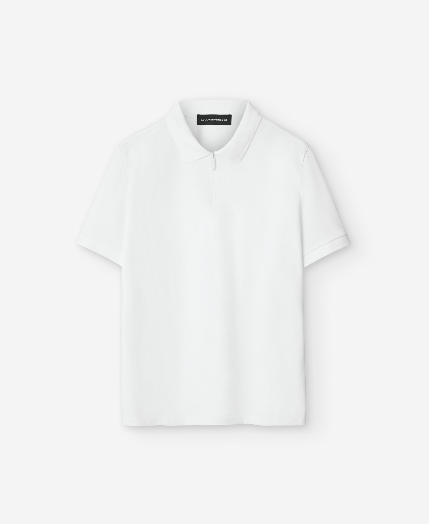 Mercerised cotton polo shirt for men image number 4