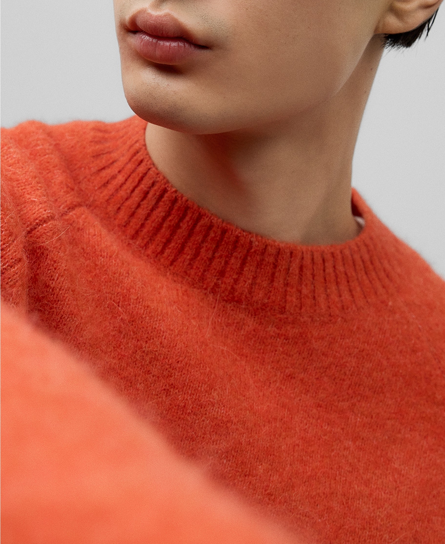 Alpaca blend sweater man image number 3