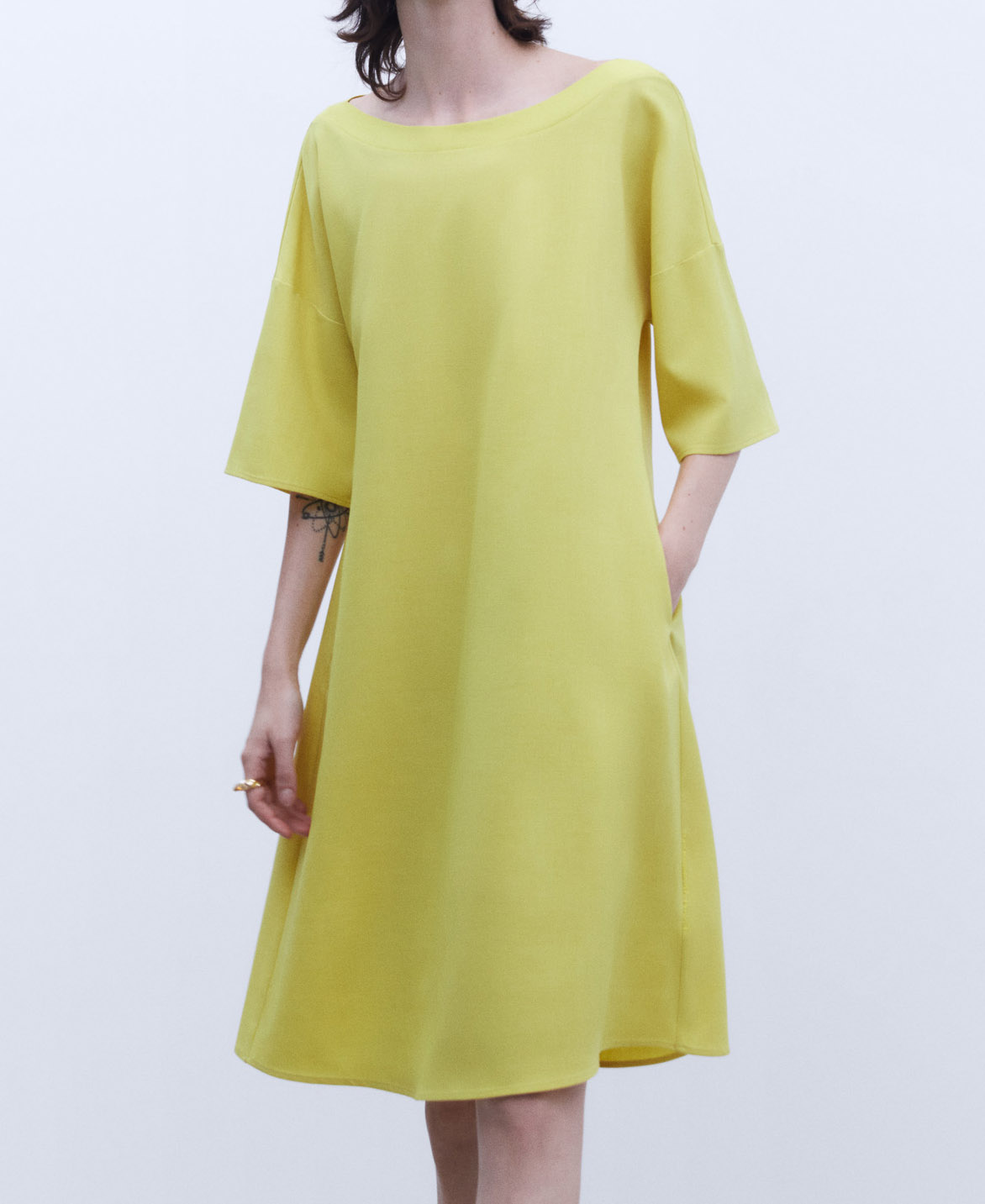 A-line short dress image number 0