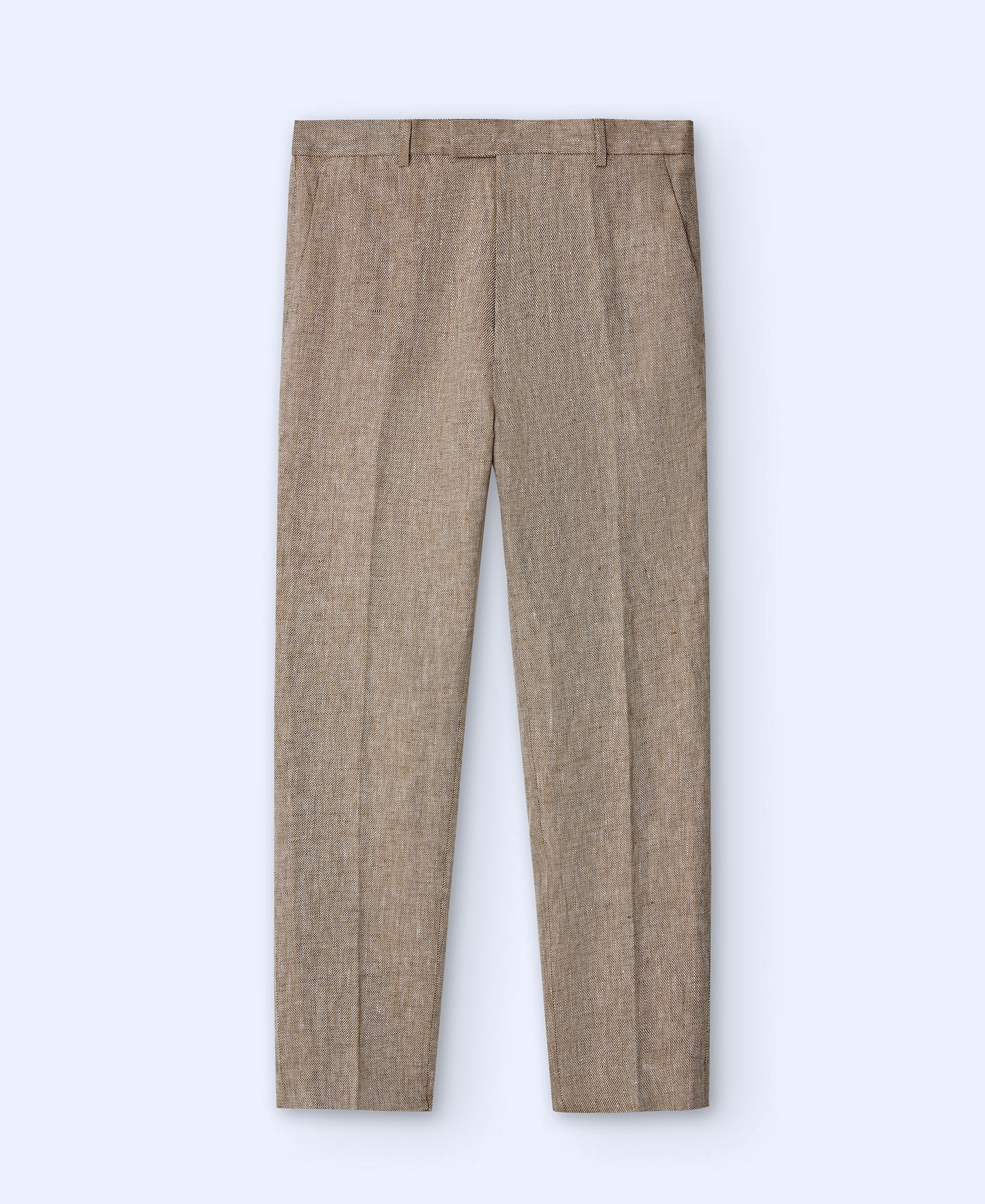 European linen tailored trousers image number 4