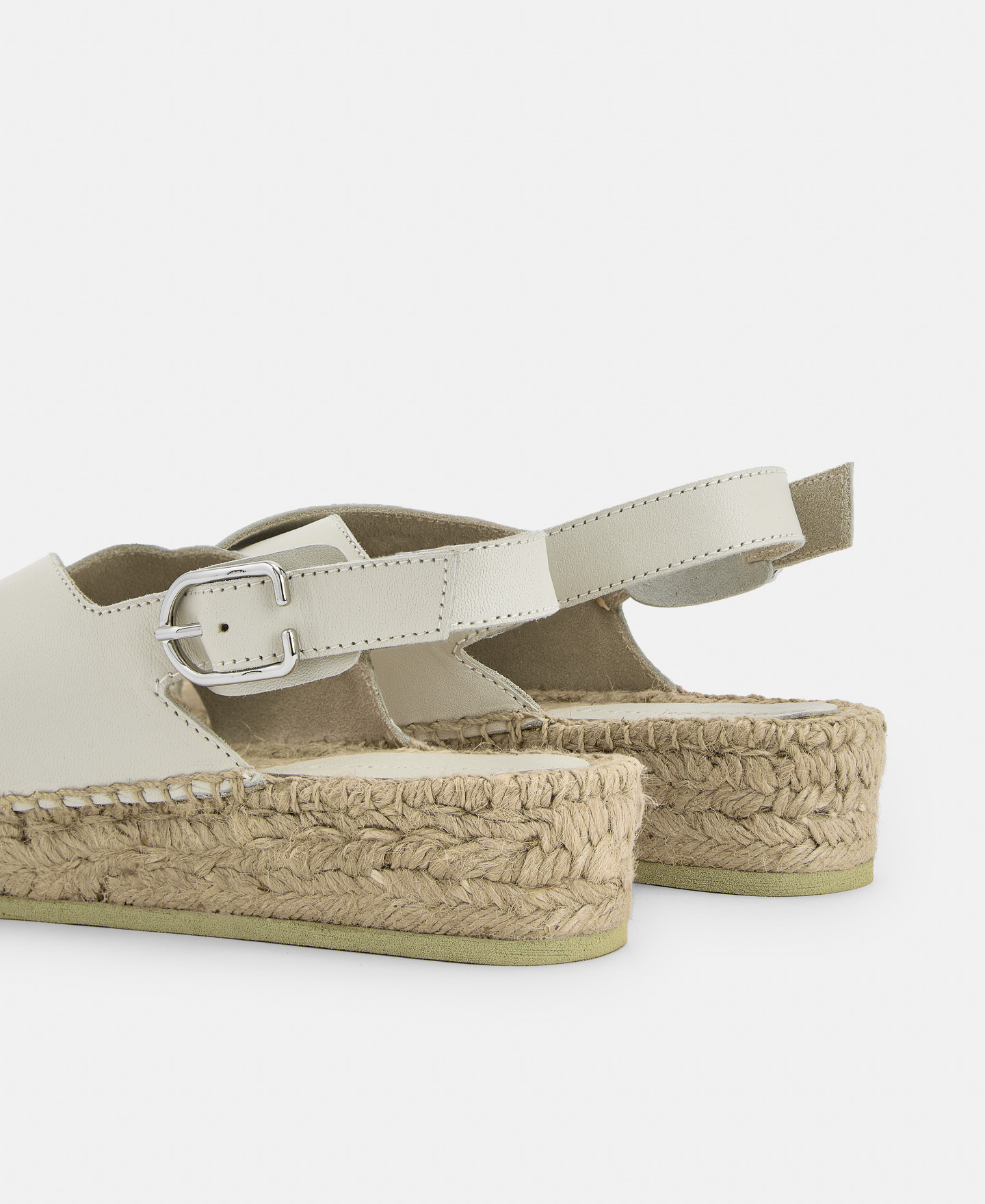 Jute and leather espadrilles image number 2
