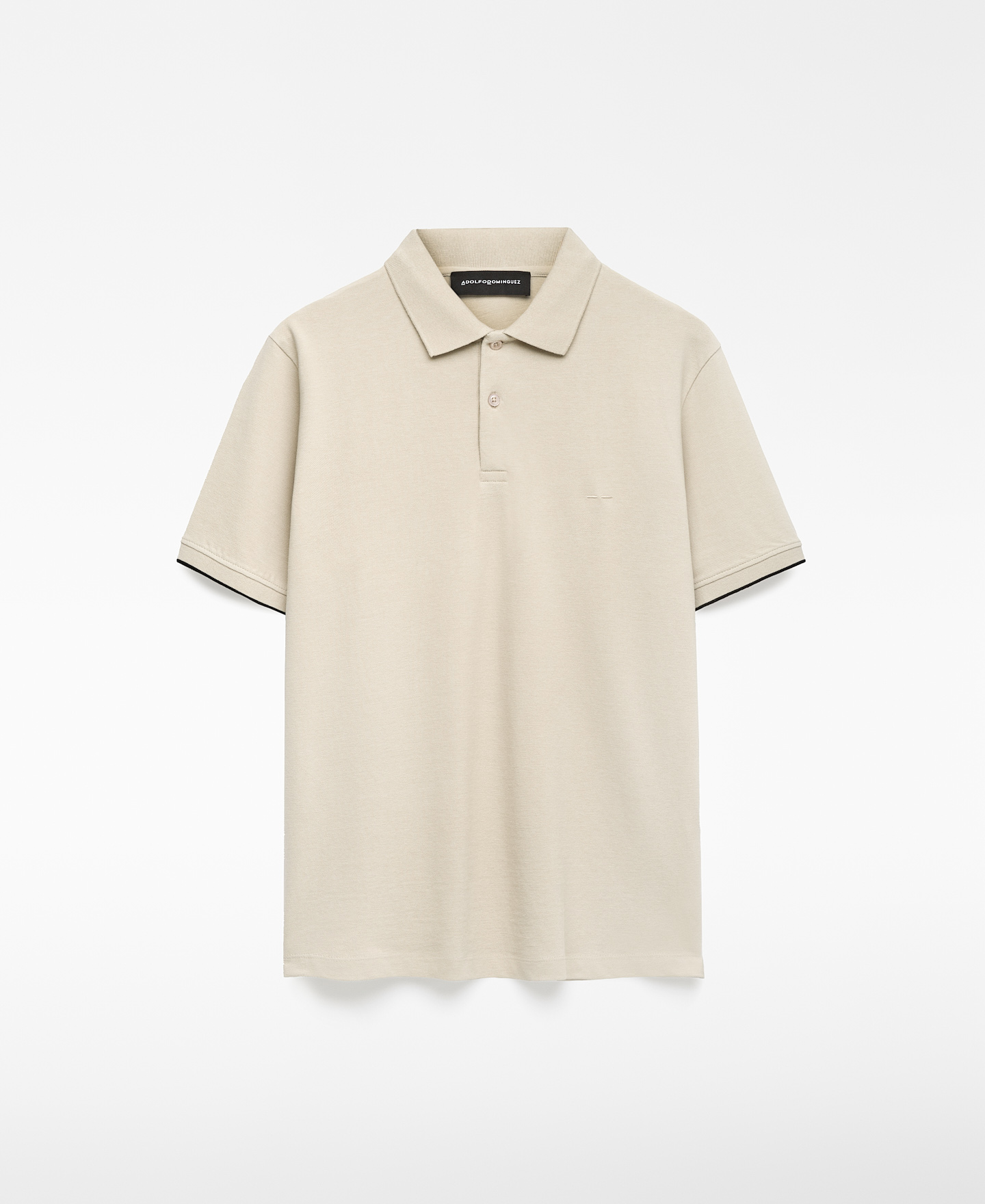 Organic cotton polo shirt man image number 4