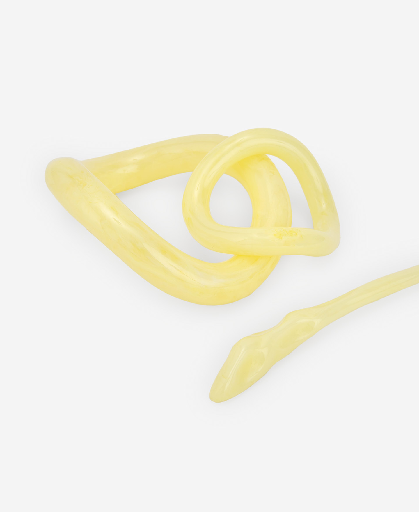 Ivory coloured resin barrette for woman image number 2