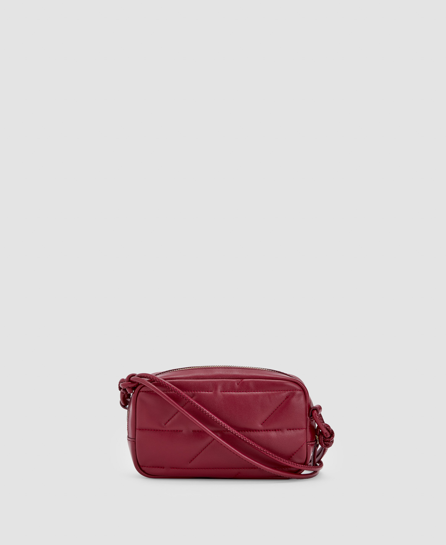 Responsible leather small shoulder bag image number 1