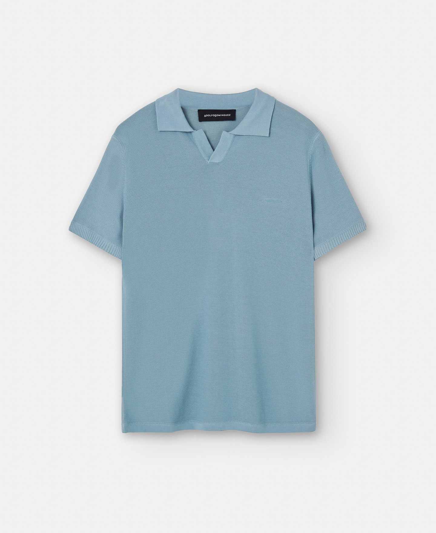 V-neck polo shirt image number 4