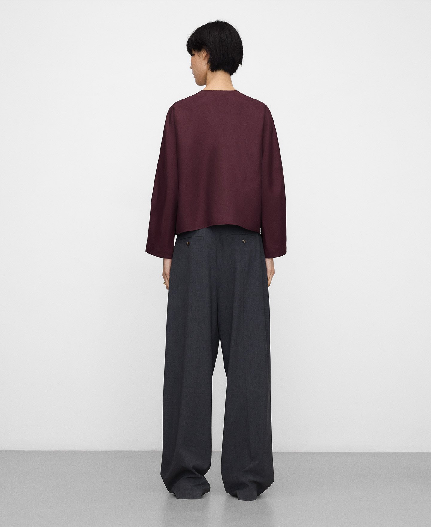 Camisa corta cuello caja image number 2