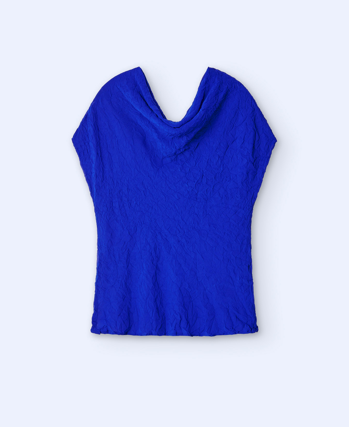 Wrinkly draped top image number 5