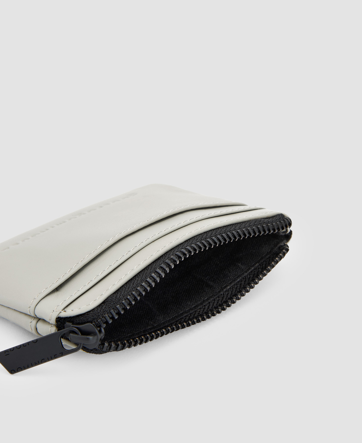 Cowhide leather coin purse image number 2