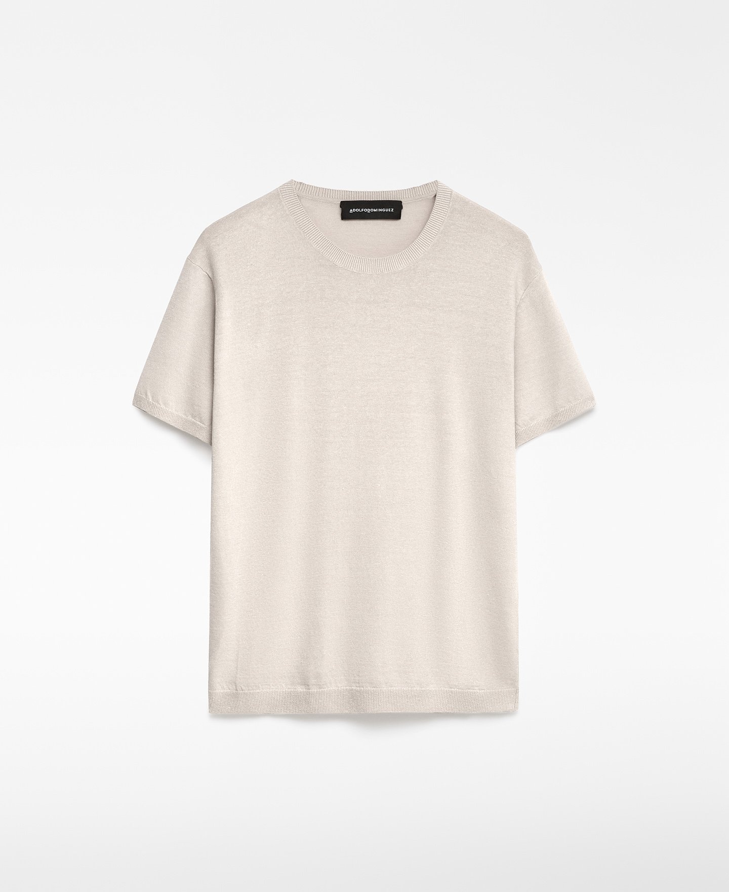 リネンブレンド ニットTシャツ image number 4