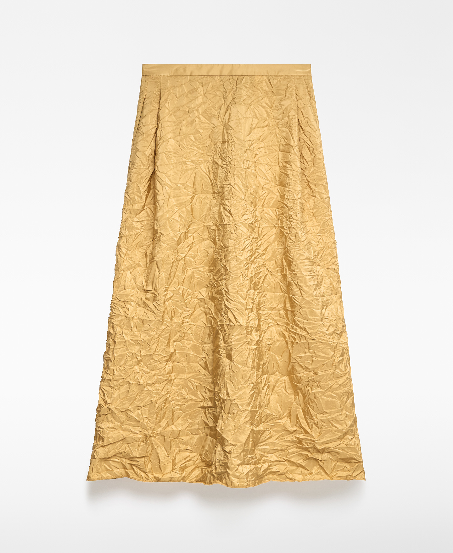 A-line midi skirt woman image number 4