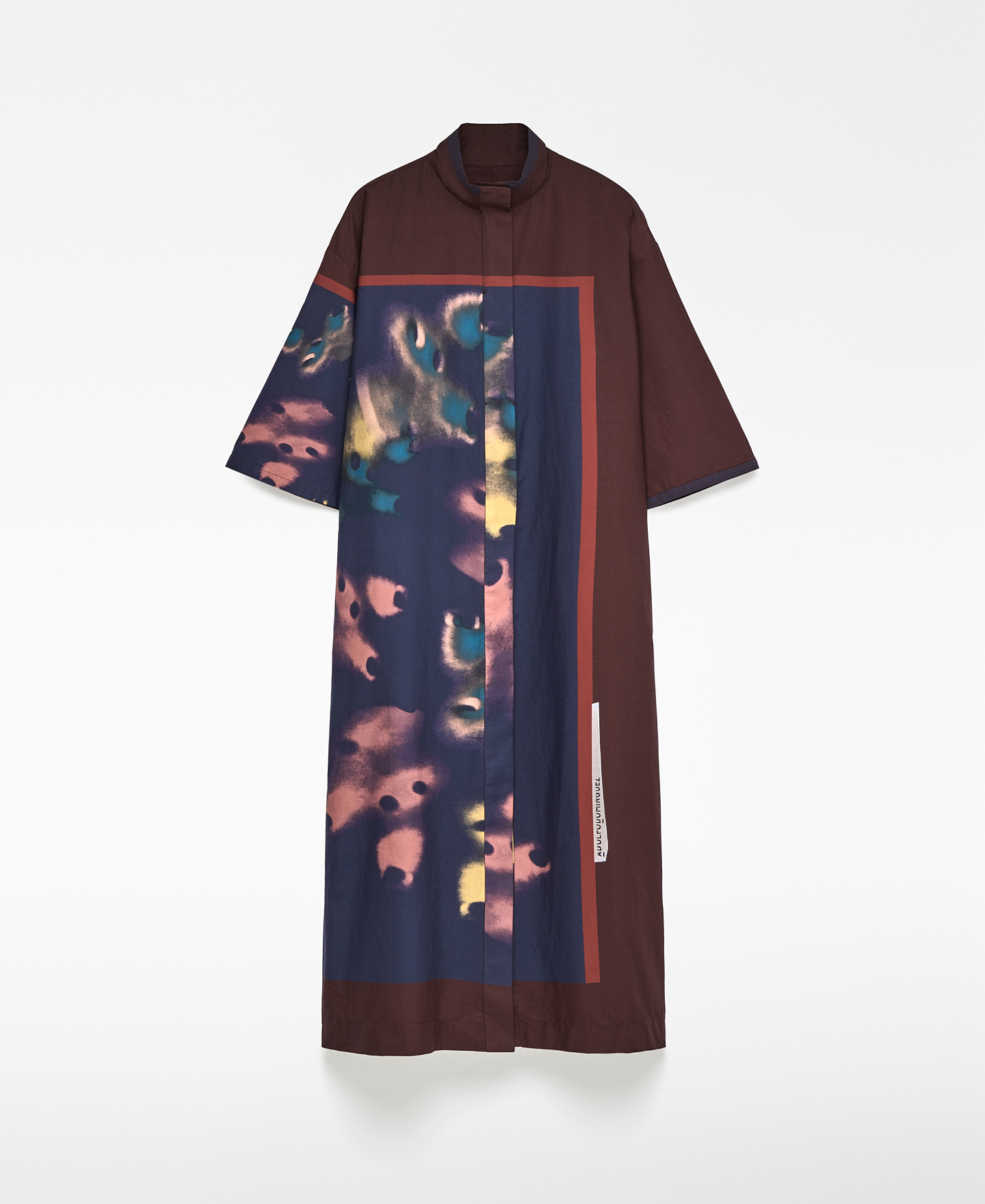 Kleid mit Print Baumwolle Damen image number 4