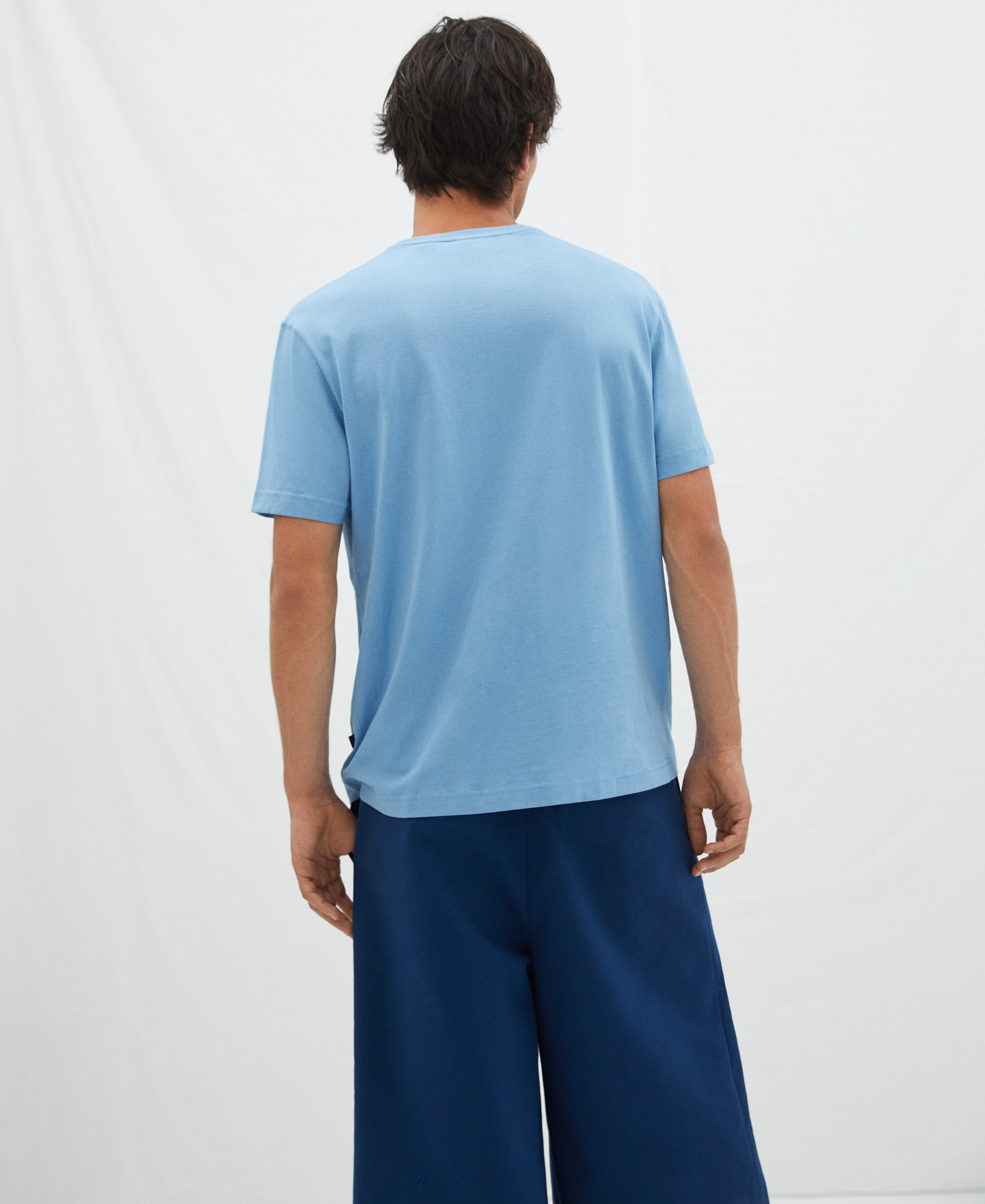 Organic cotton crew neck t-shirt image number 2