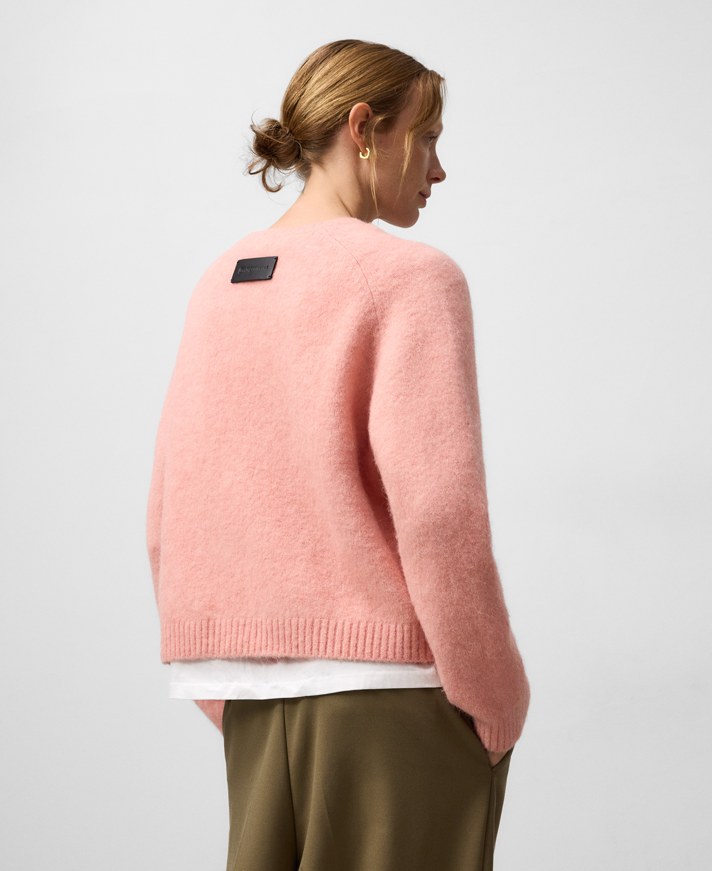 Pull court à col rond pour femme image number 4