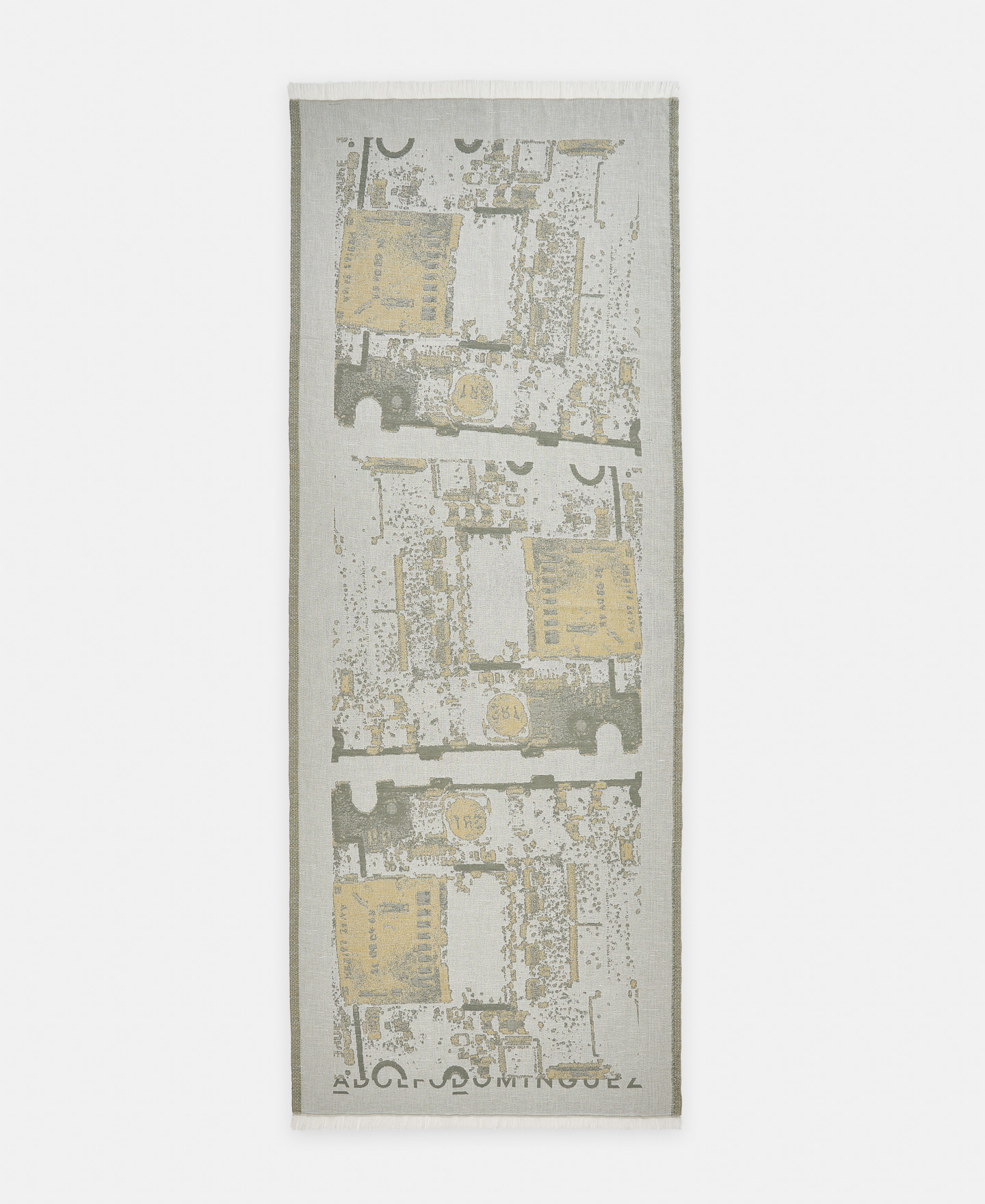 Responsible cotton jacquard shawl image number 0