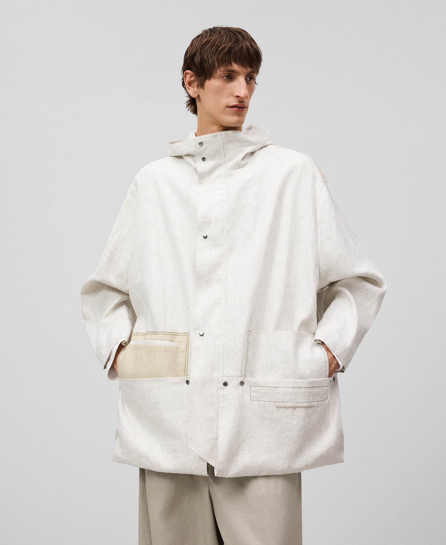 Foldable parka with hood man image number 0