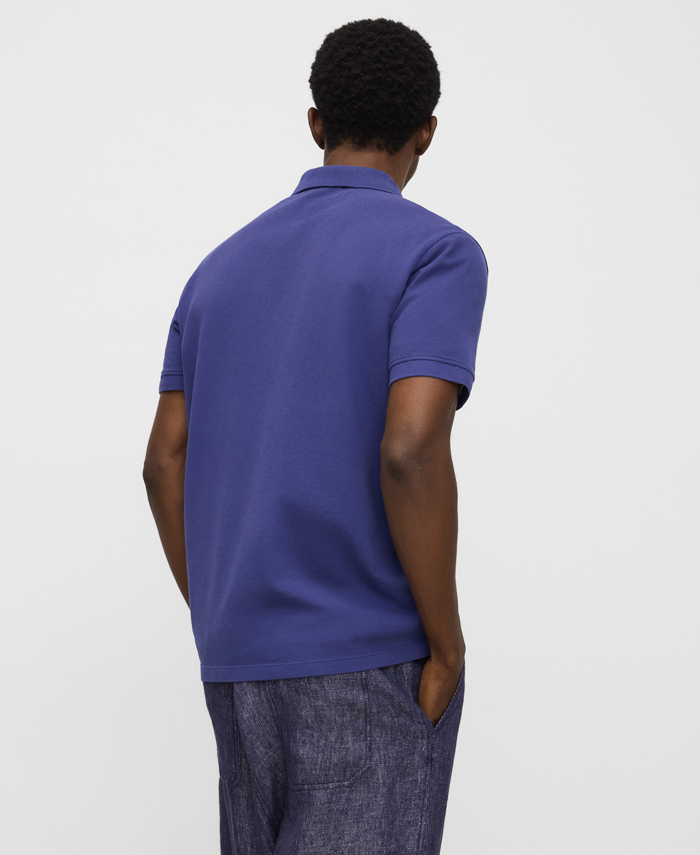 Regular fit organic cotton piqu&eacute; polo image number 2