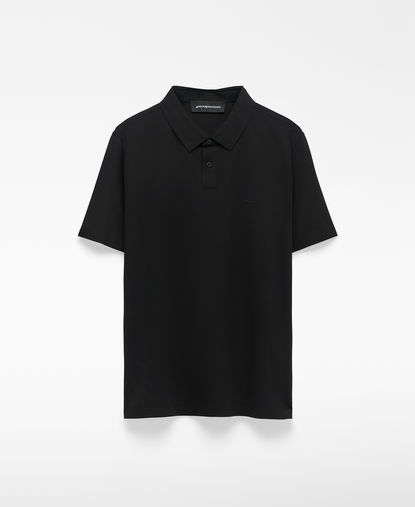 Regular fit short sleeve polo shirt man image number 0