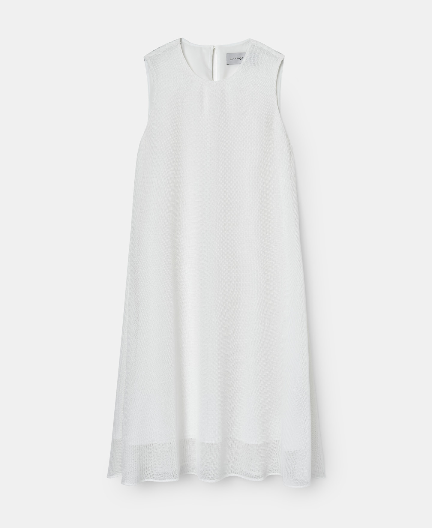Round Neck Midi Dress Ad Portugal